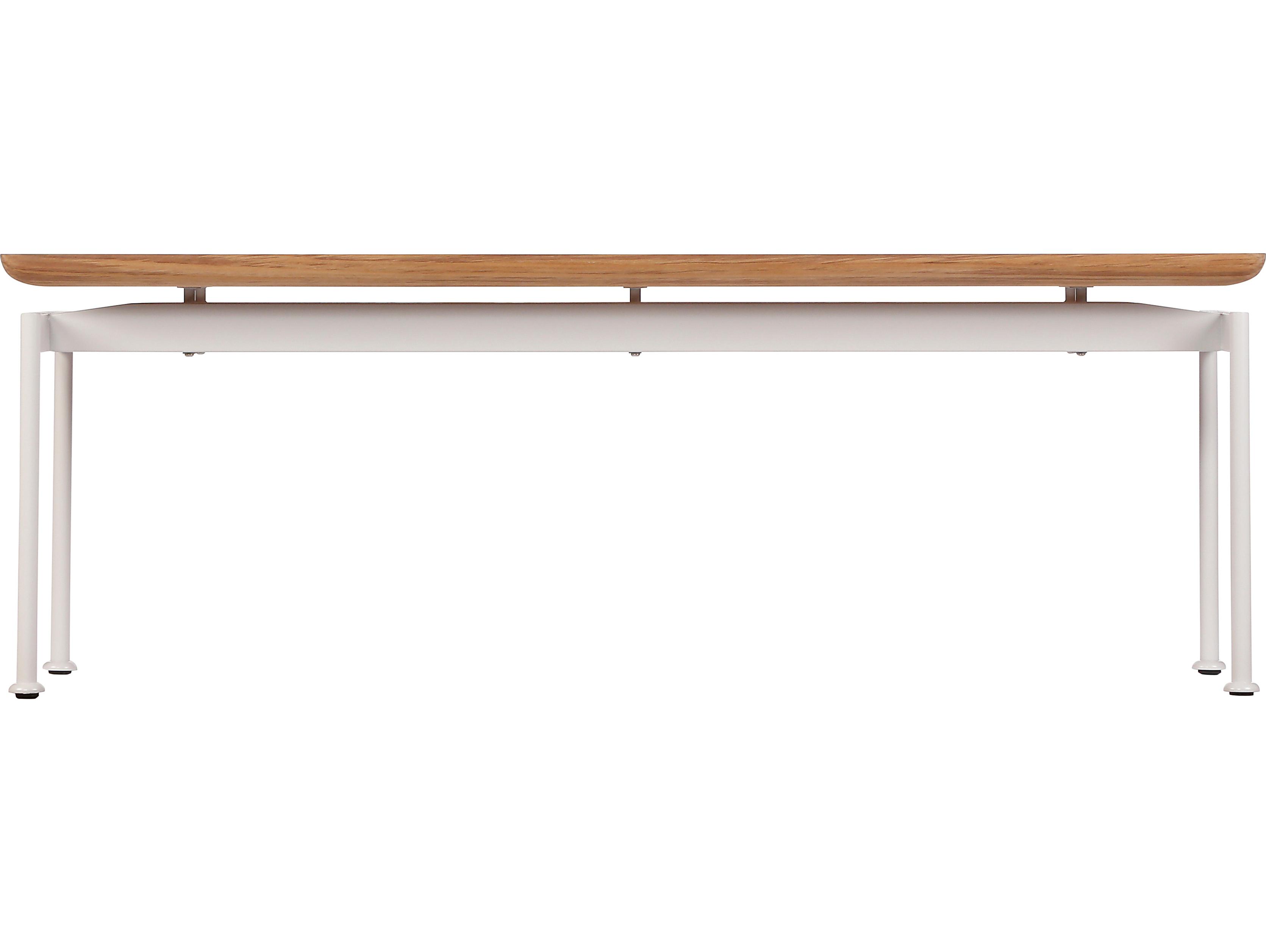 Barlow Tyrie Layout Steel Teak Bench