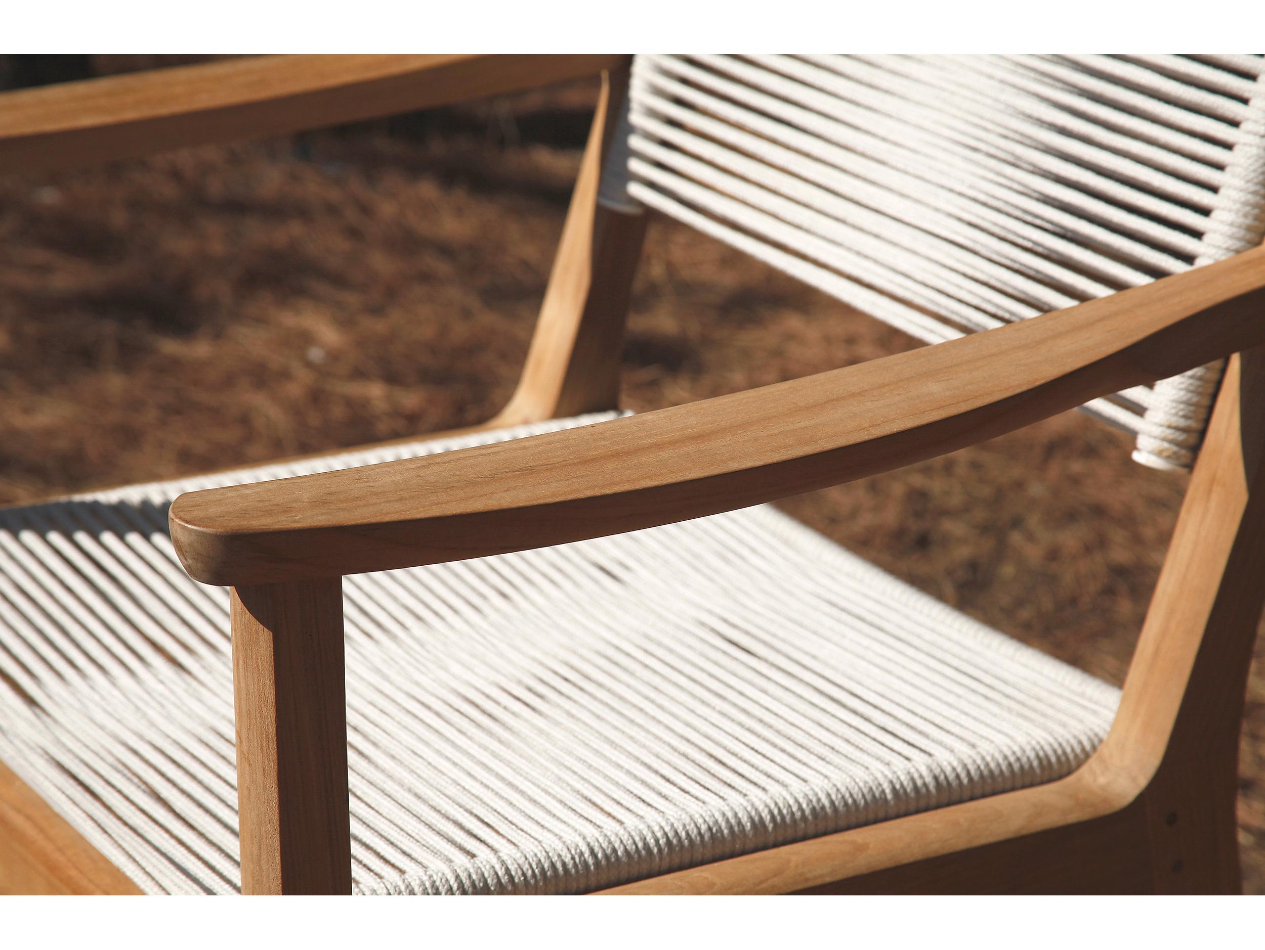 Barlow Tyrie Monterey Teak Rope Dining Chair