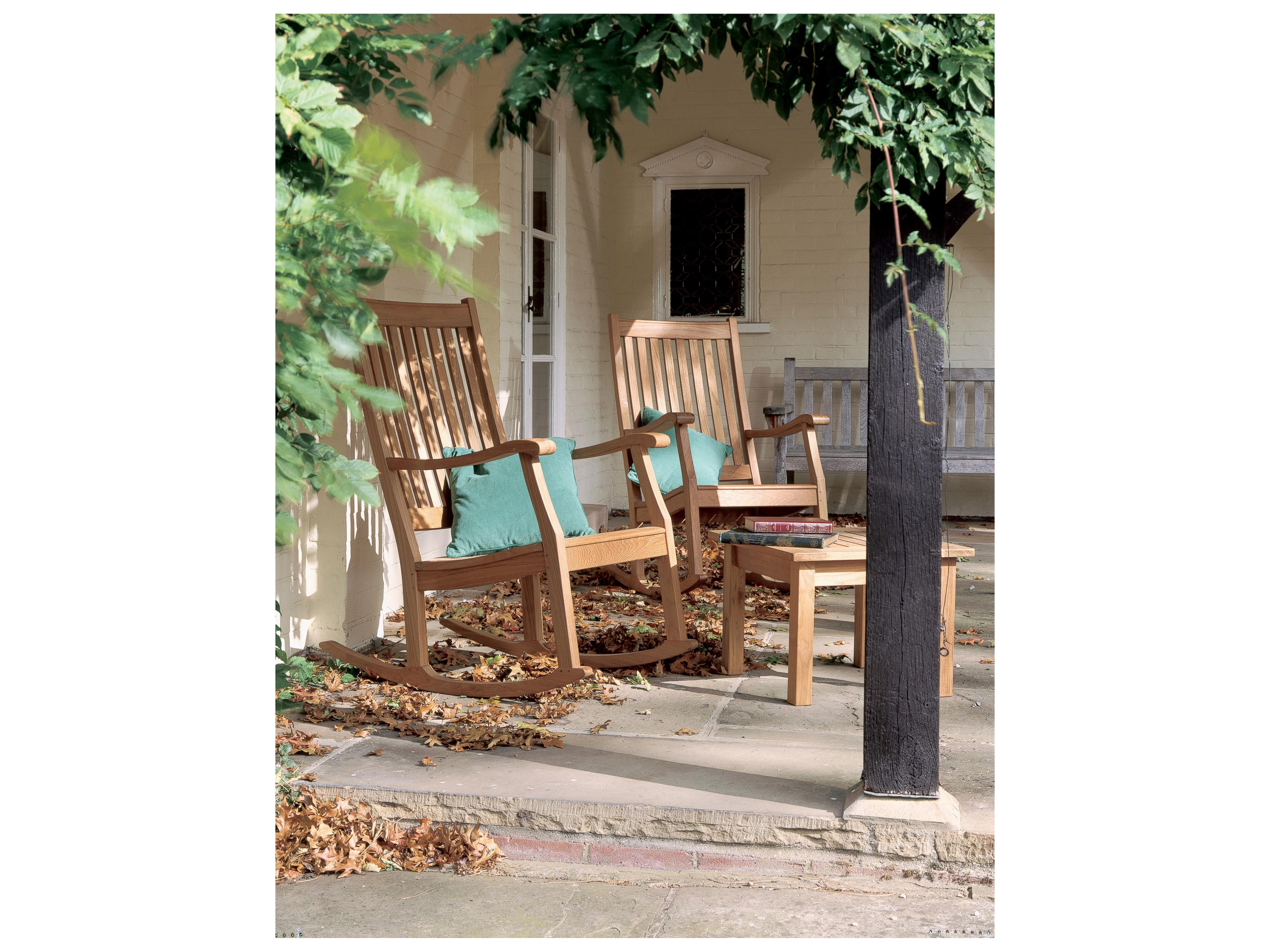 Barlow Tyrie Newport Rocking Chair - Natural Teak