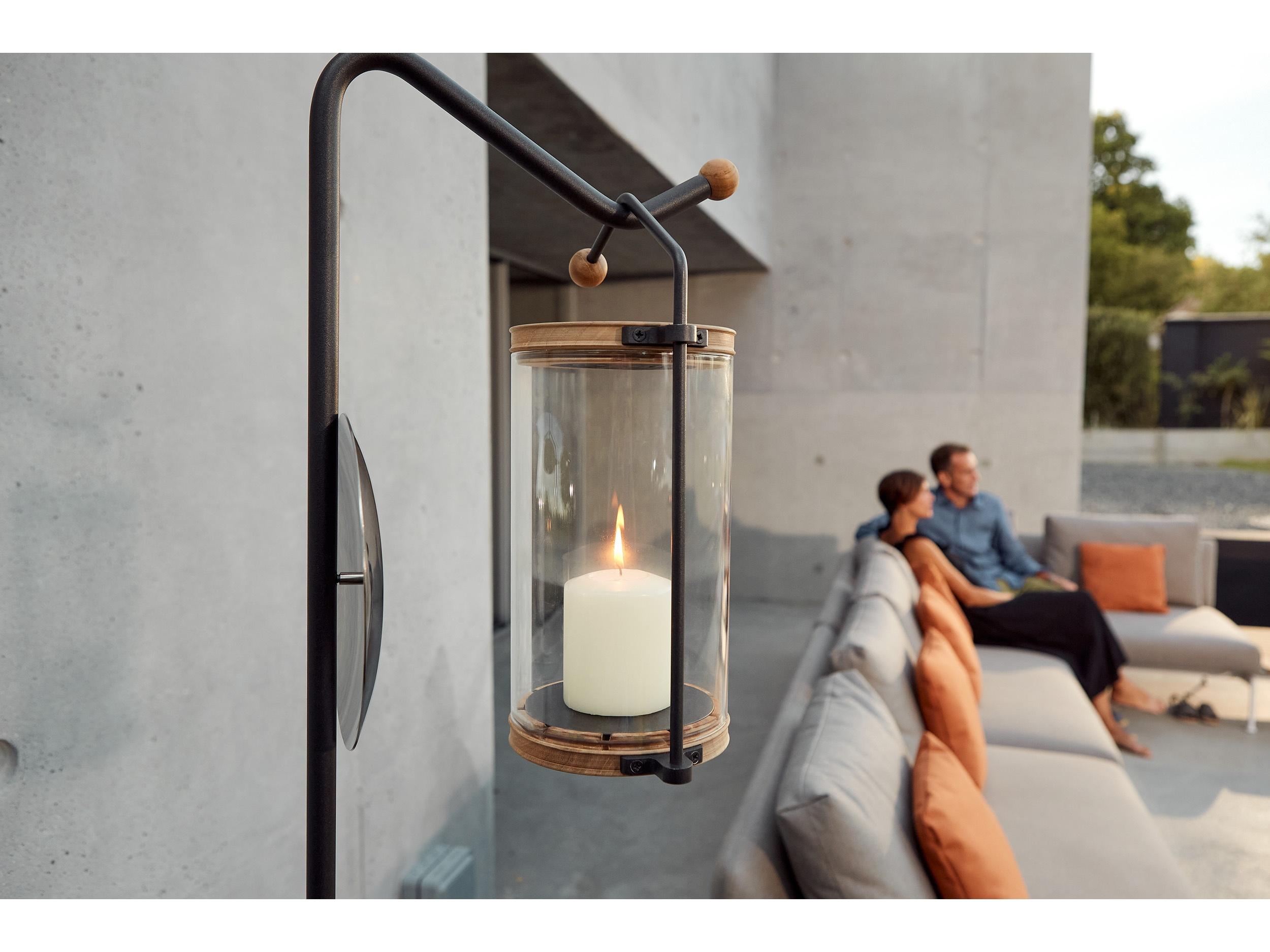 Barlow Tyrie Luna Lantern - Natural Teak