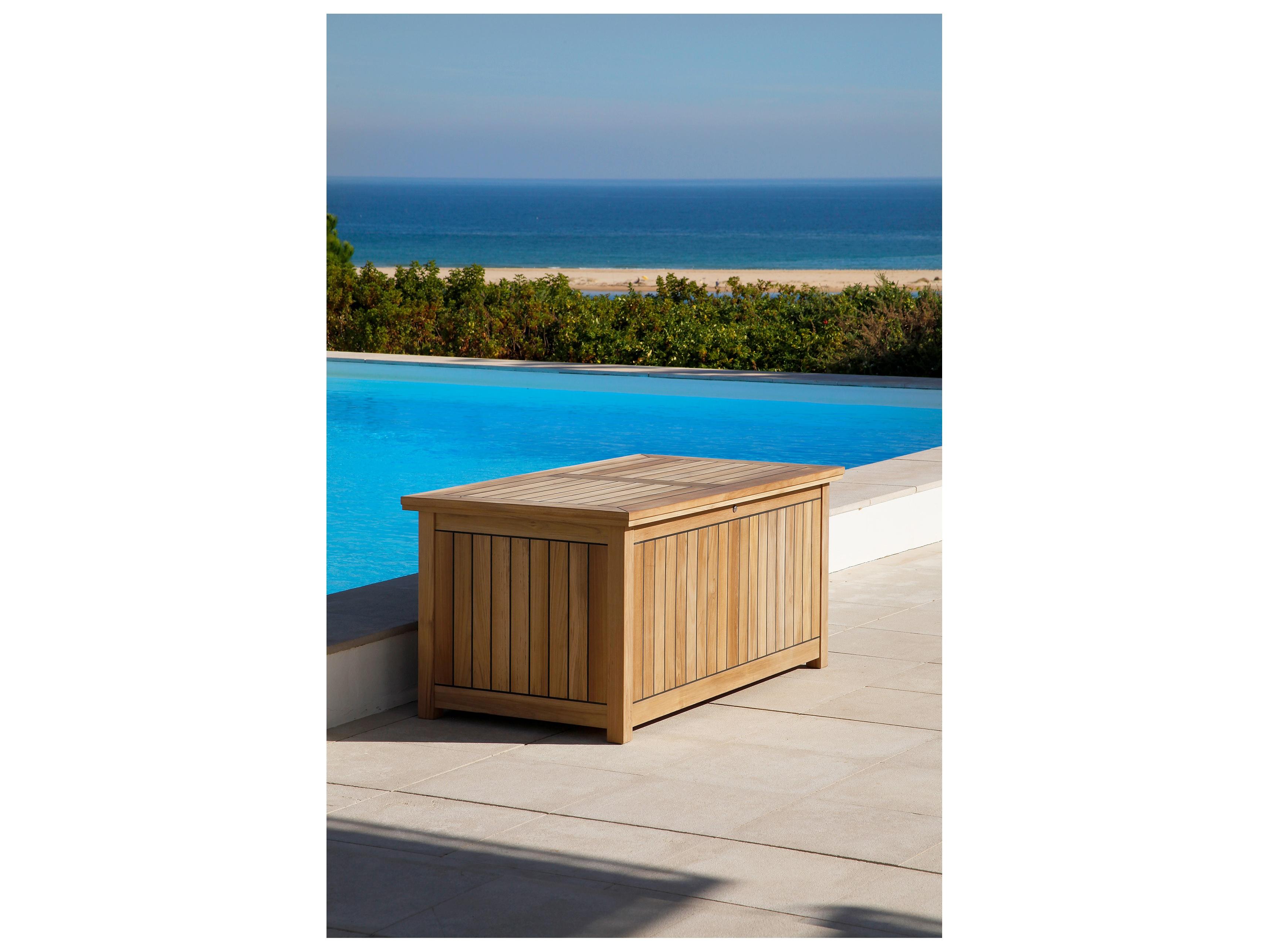 Barlow Tyrie Storage Chest - Natural Teak