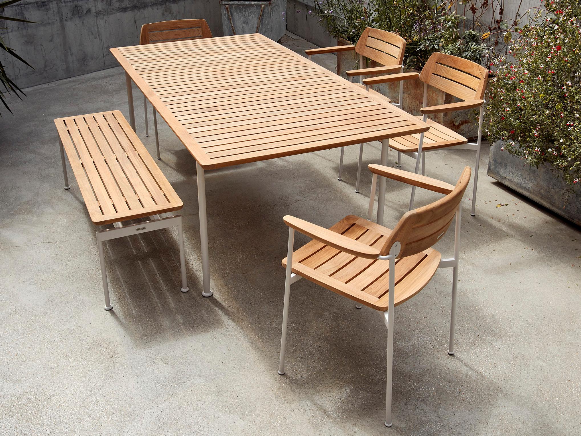 Barlow Tyrie Layout Steel Dining Set