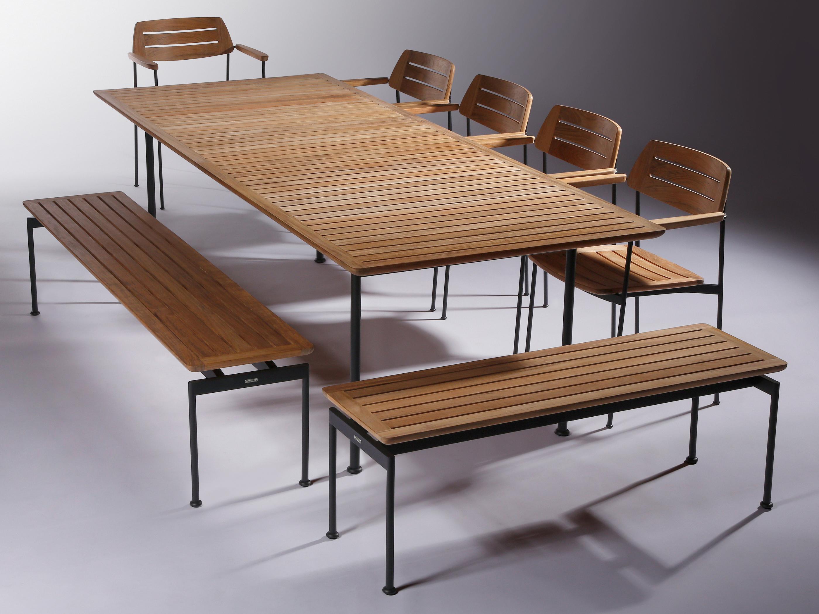 Barlow Tyrie Layout Steel Dining Set