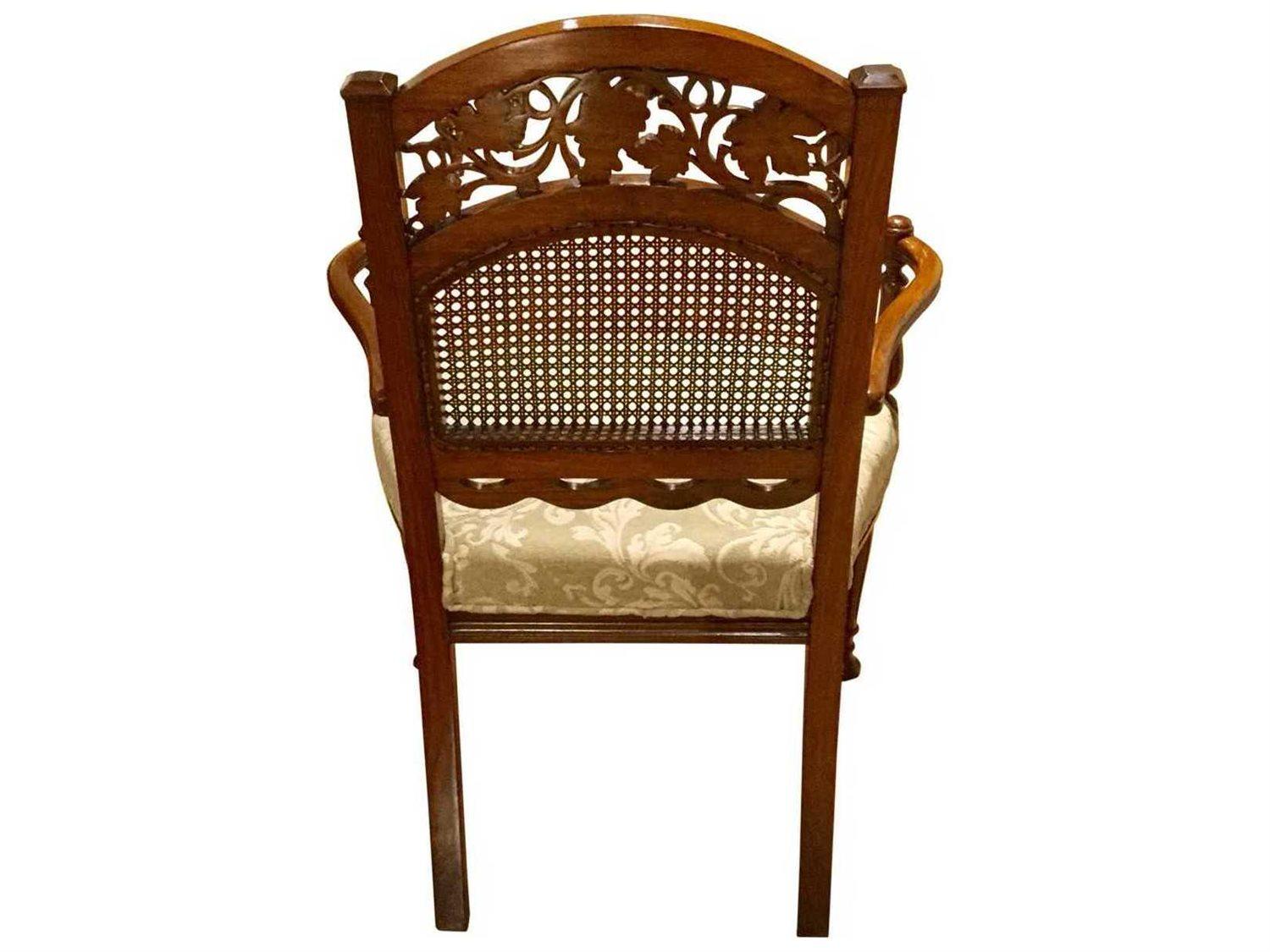 Boston Mills Lacerta Rosewood Accent Chair with Table Living Room Set