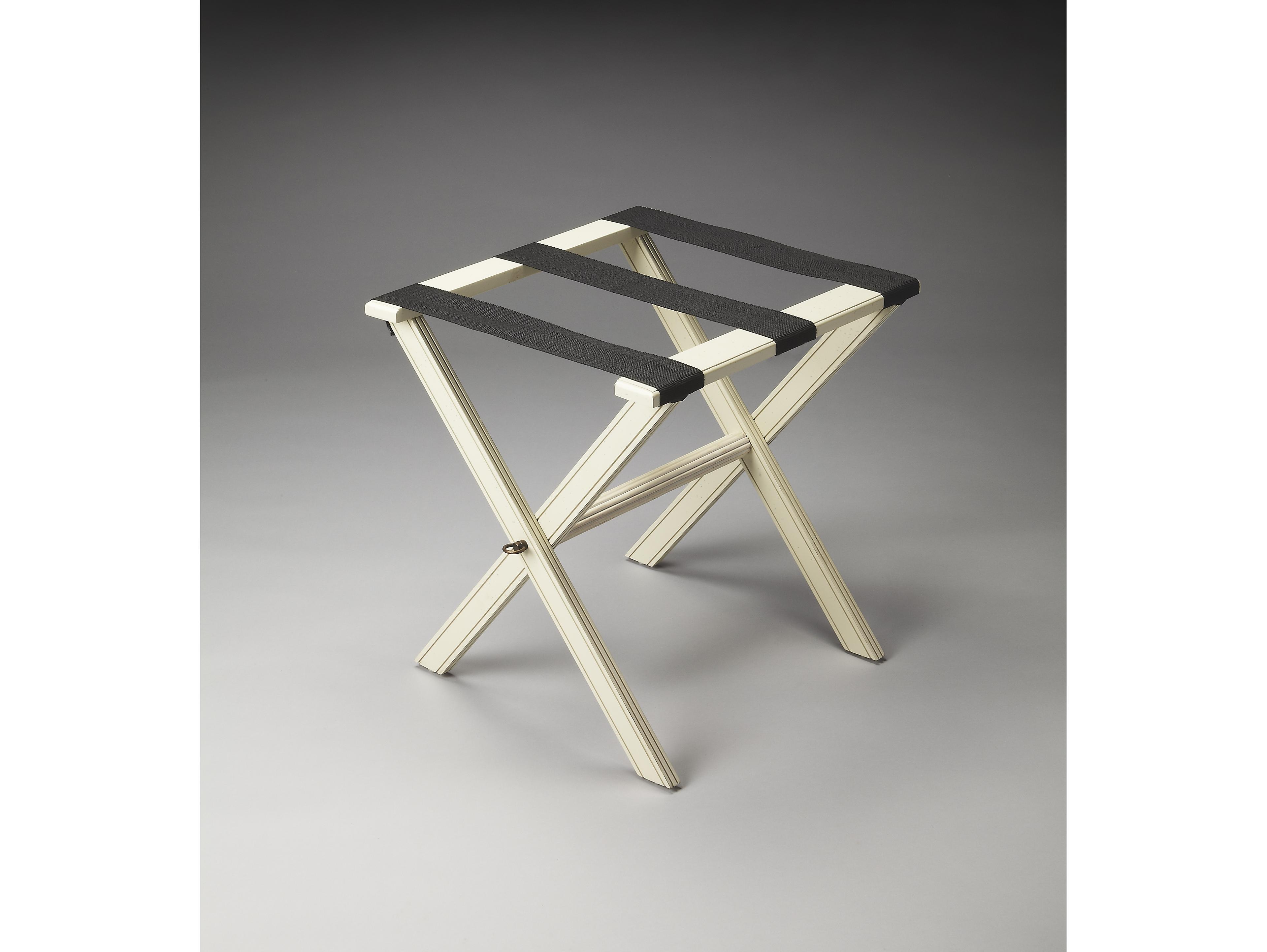 Butler Anthony Cottage White Luggage Rack