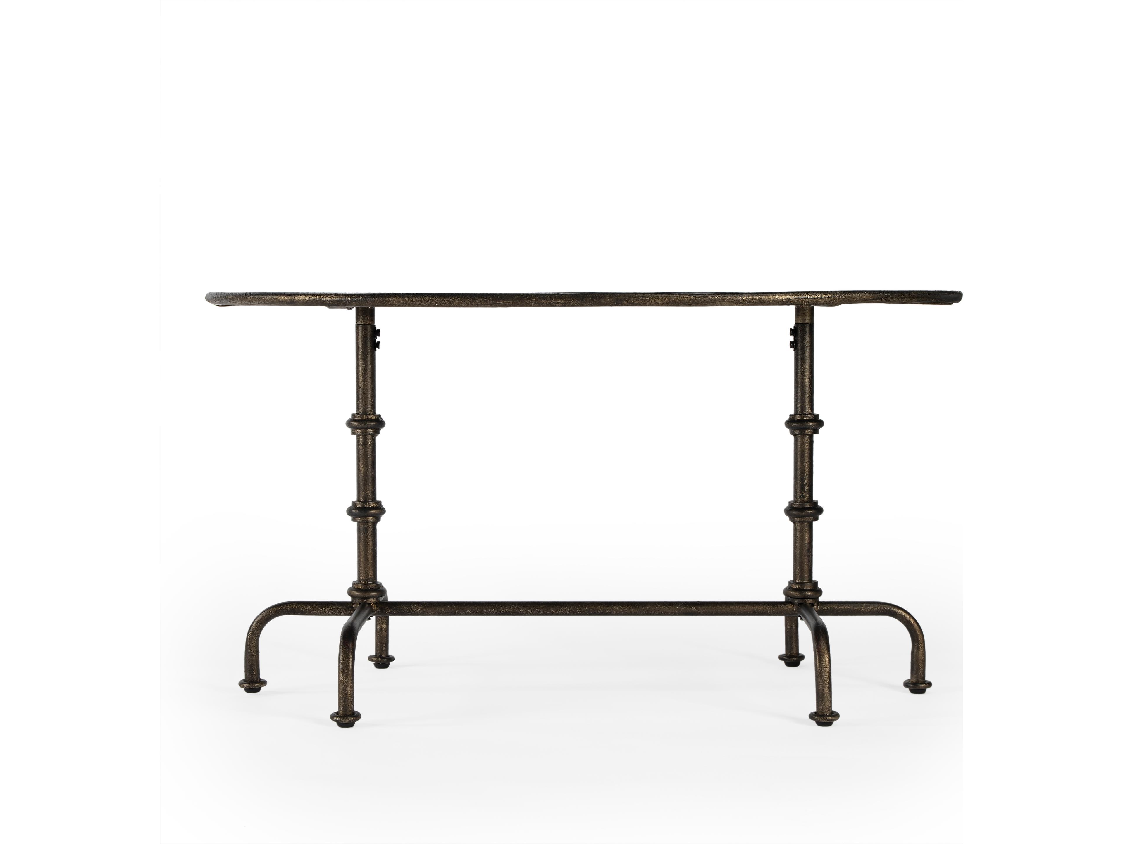 Butler Kira Oval Steel Metalworks Coffee Table