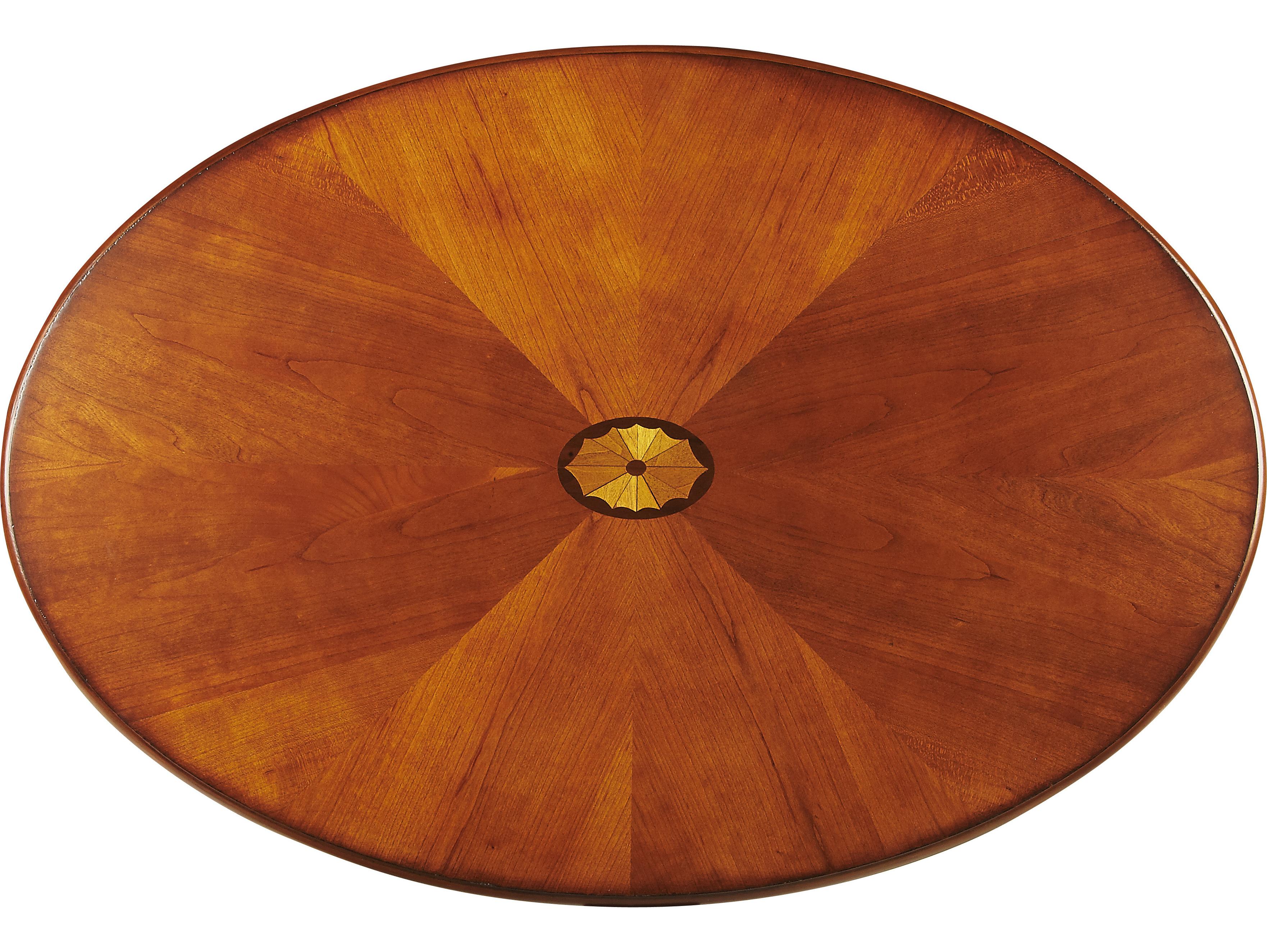 Butler Clayton Oval Wood Olive Ash Coffee Table
