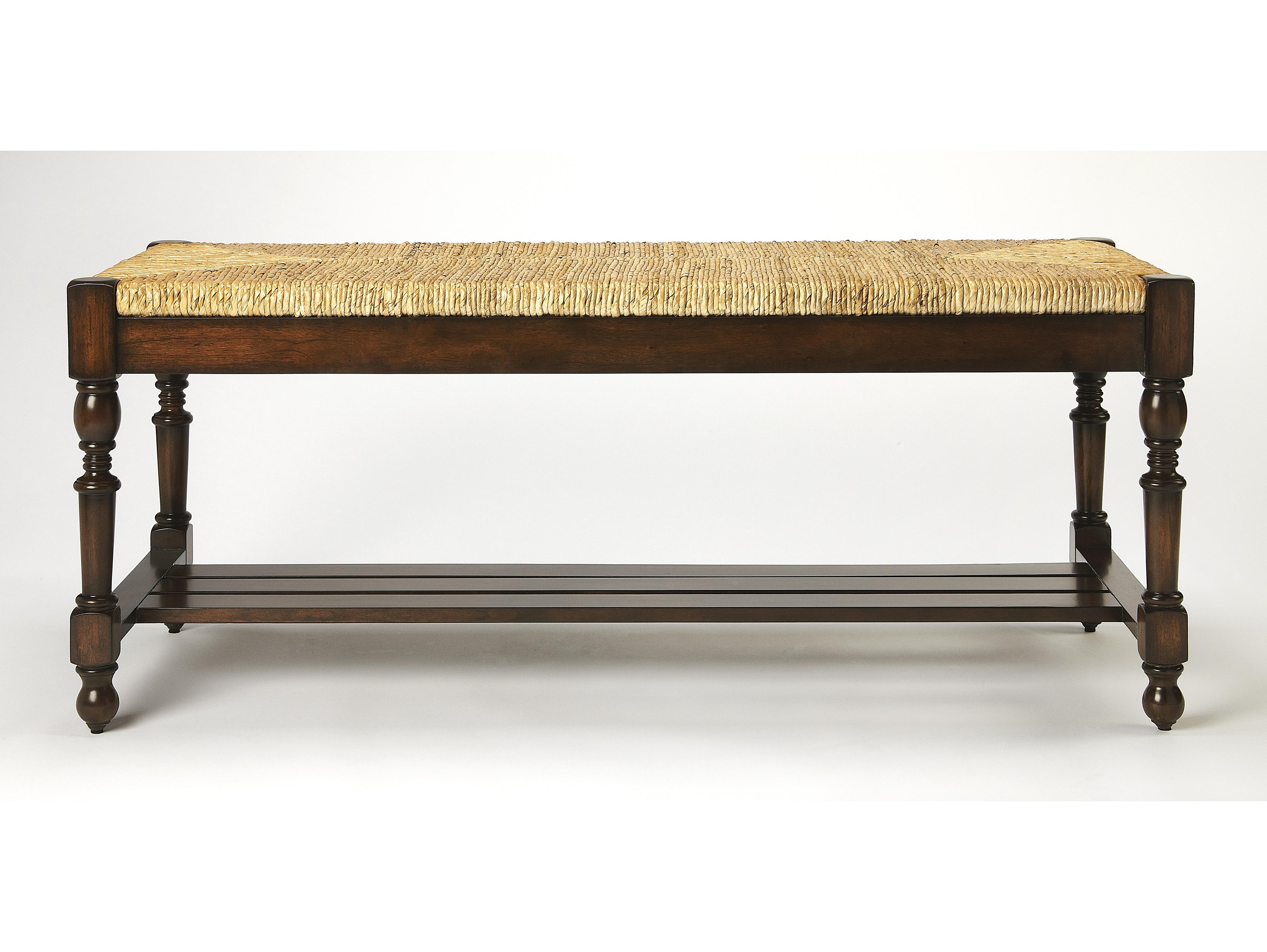 Butler Ravello Heritage Brown Accent Bench