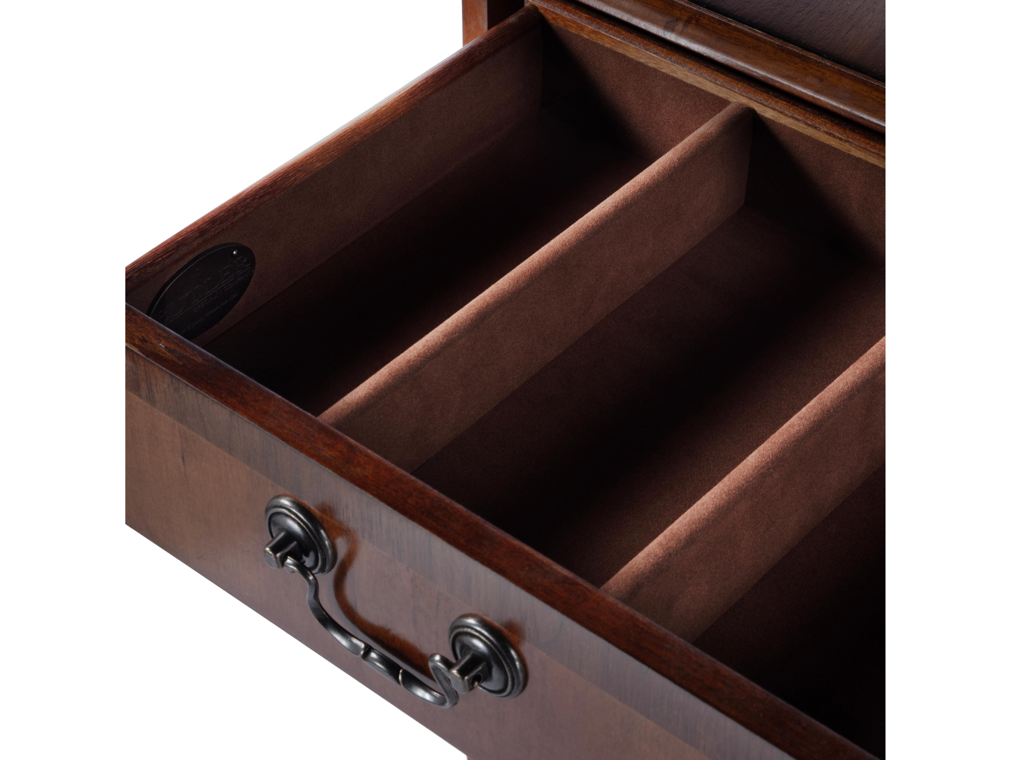 Butler Hardwick 4-Drawers Brown Poplar Wood Dresser