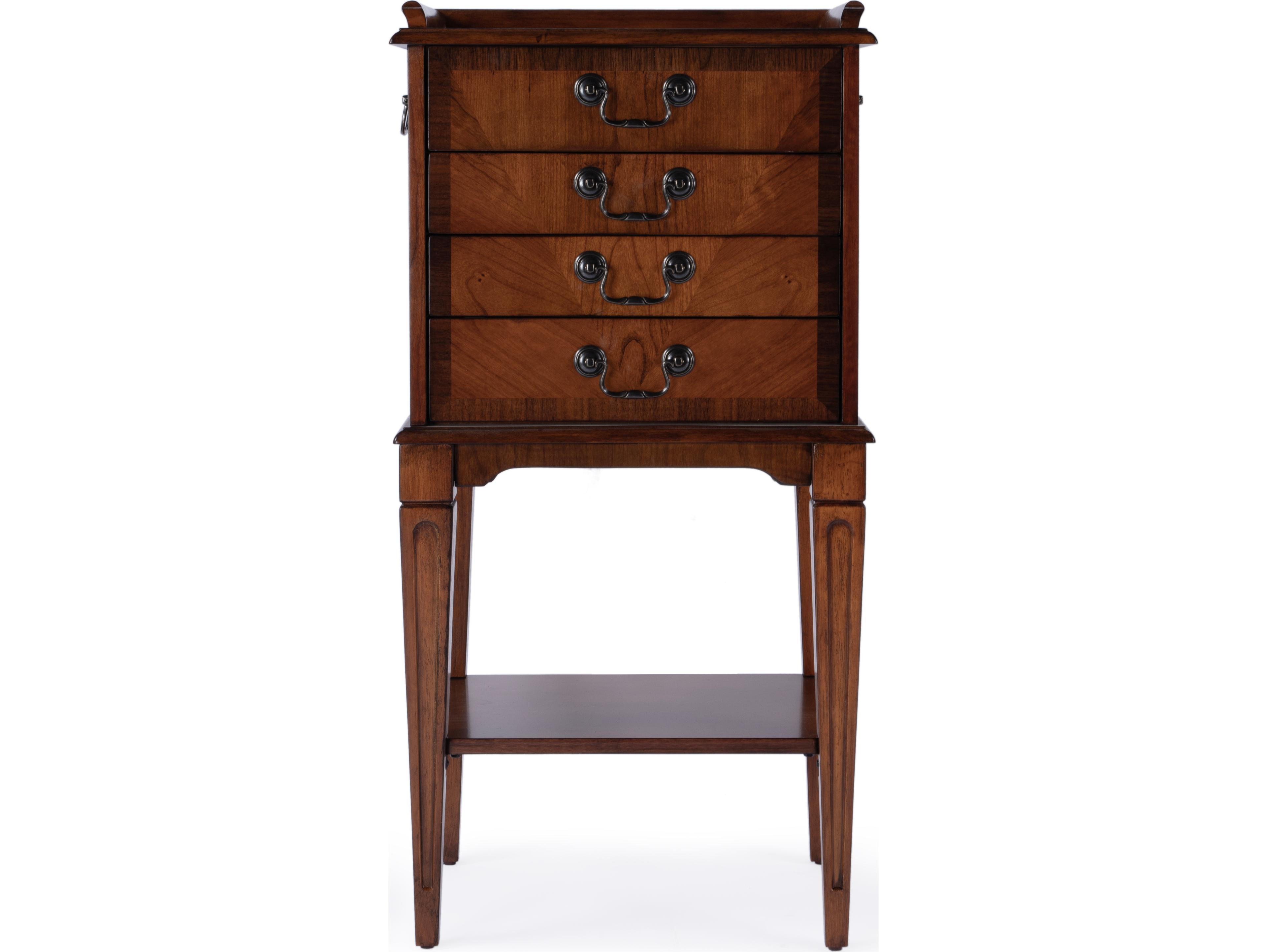 Butler Hardwick 4-Drawers Brown Poplar Wood Dresser