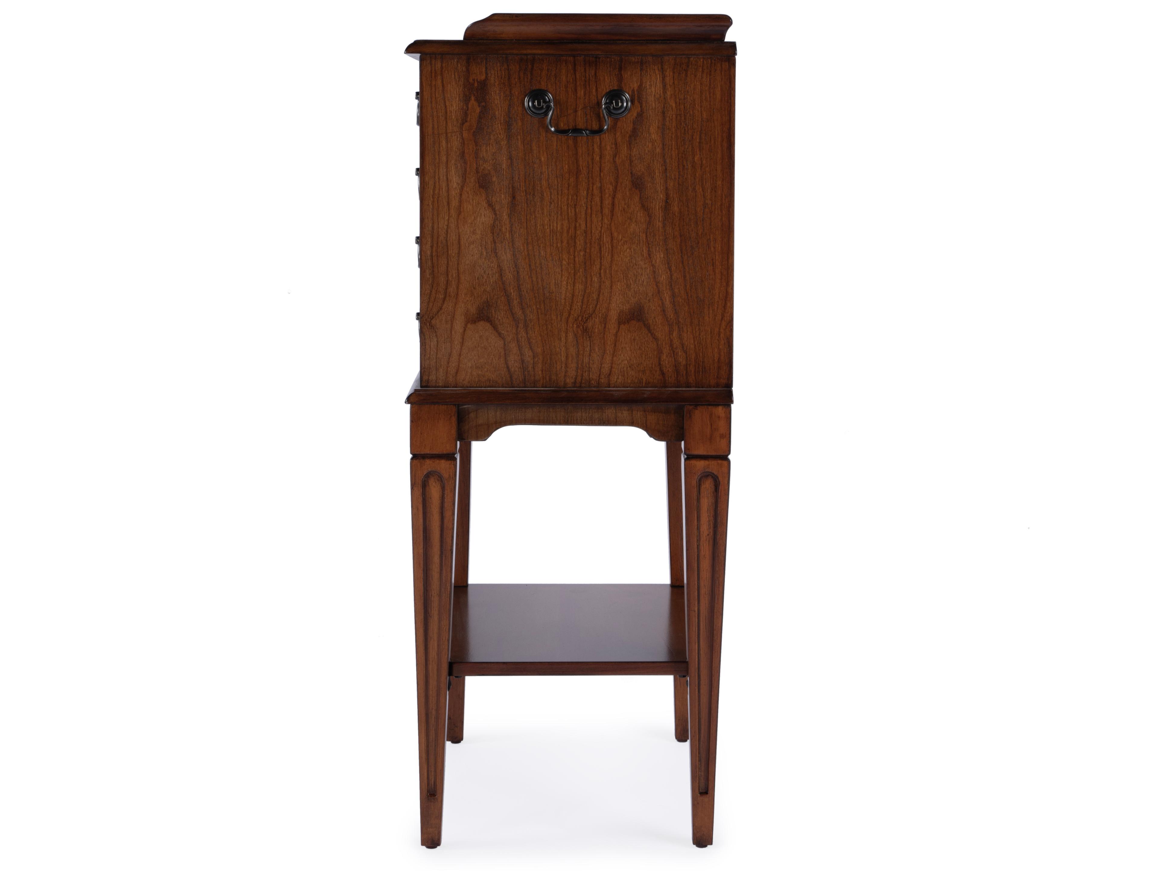 Butler Hardwick 4-Drawers Brown Poplar Wood Dresser