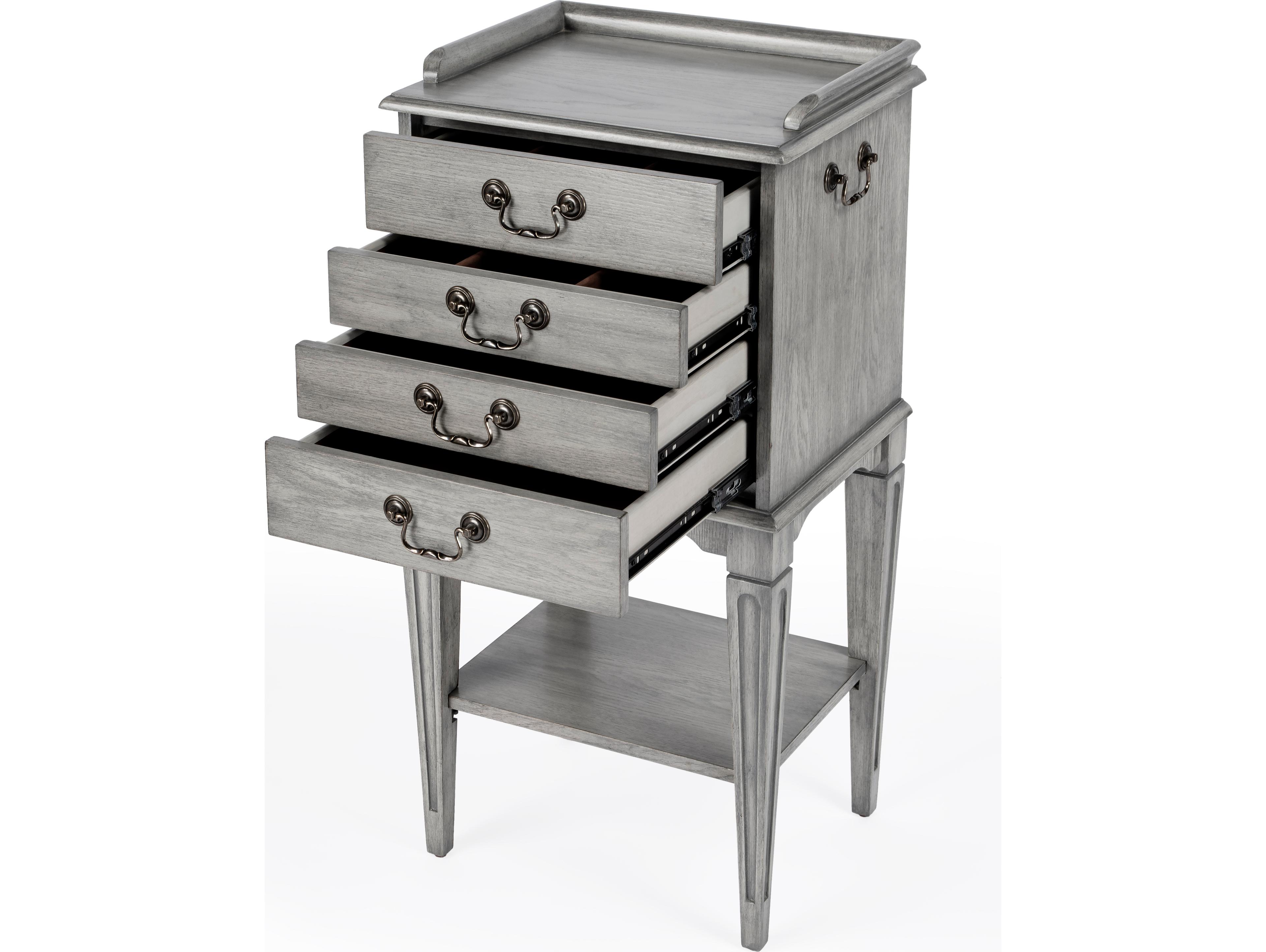 Butler Hardwick 4-Drawers Oak Wood Dresser