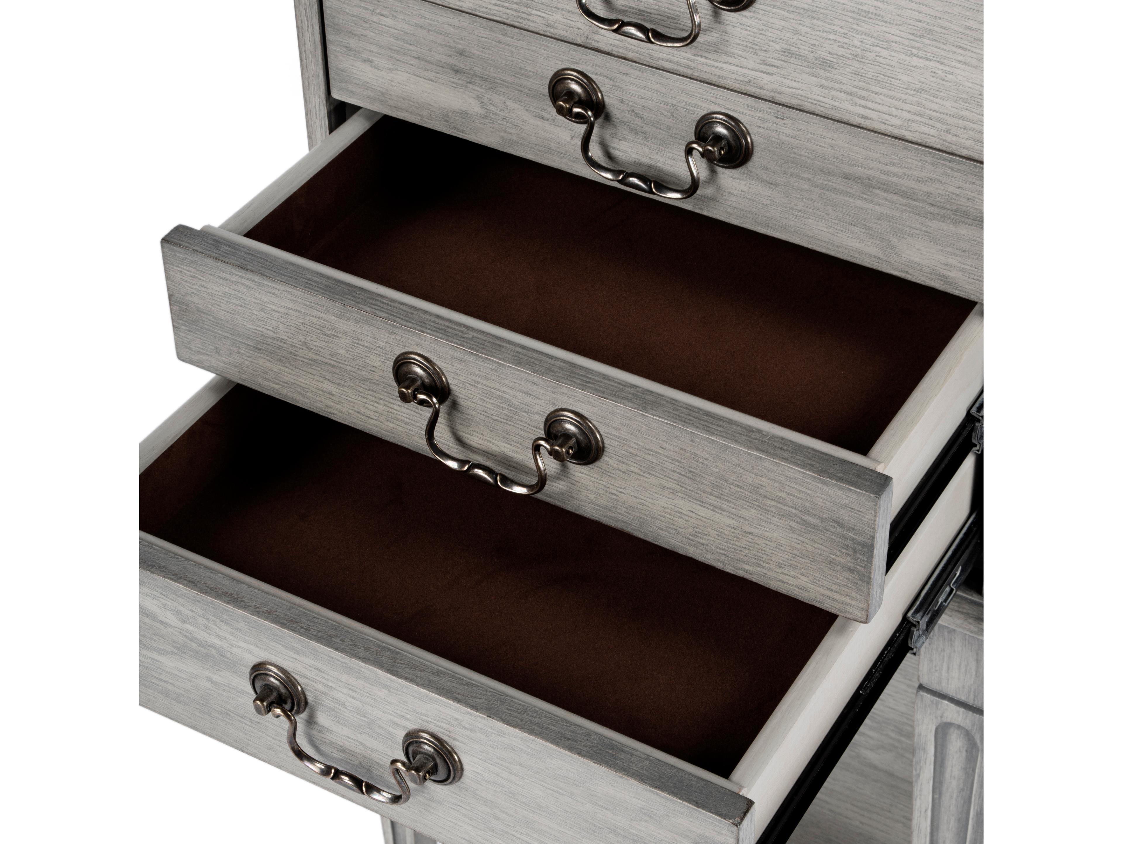 Butler Hardwick 4-Drawers Oak Wood Dresser