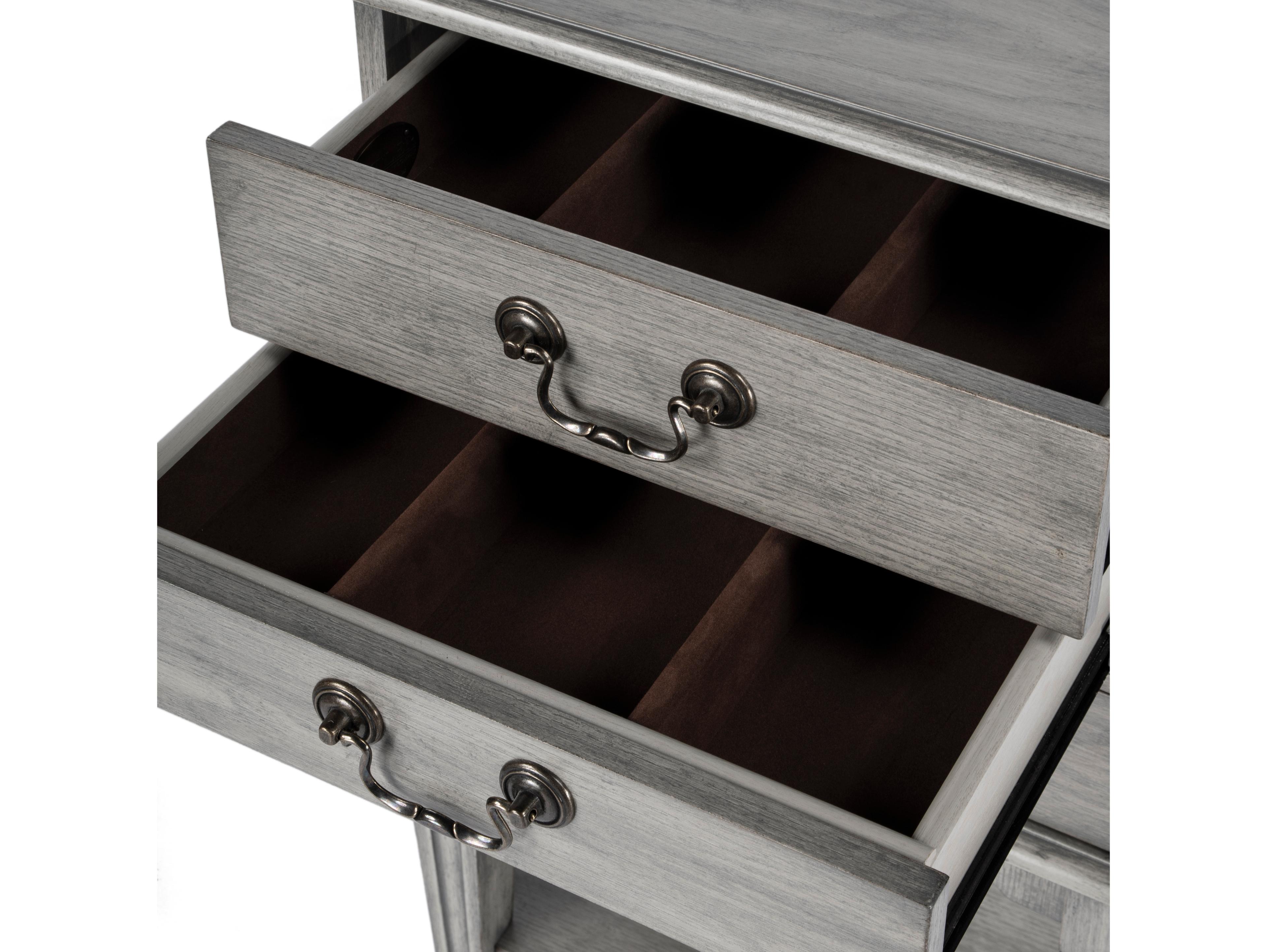 Butler Hardwick 4-Drawers Oak Wood Dresser