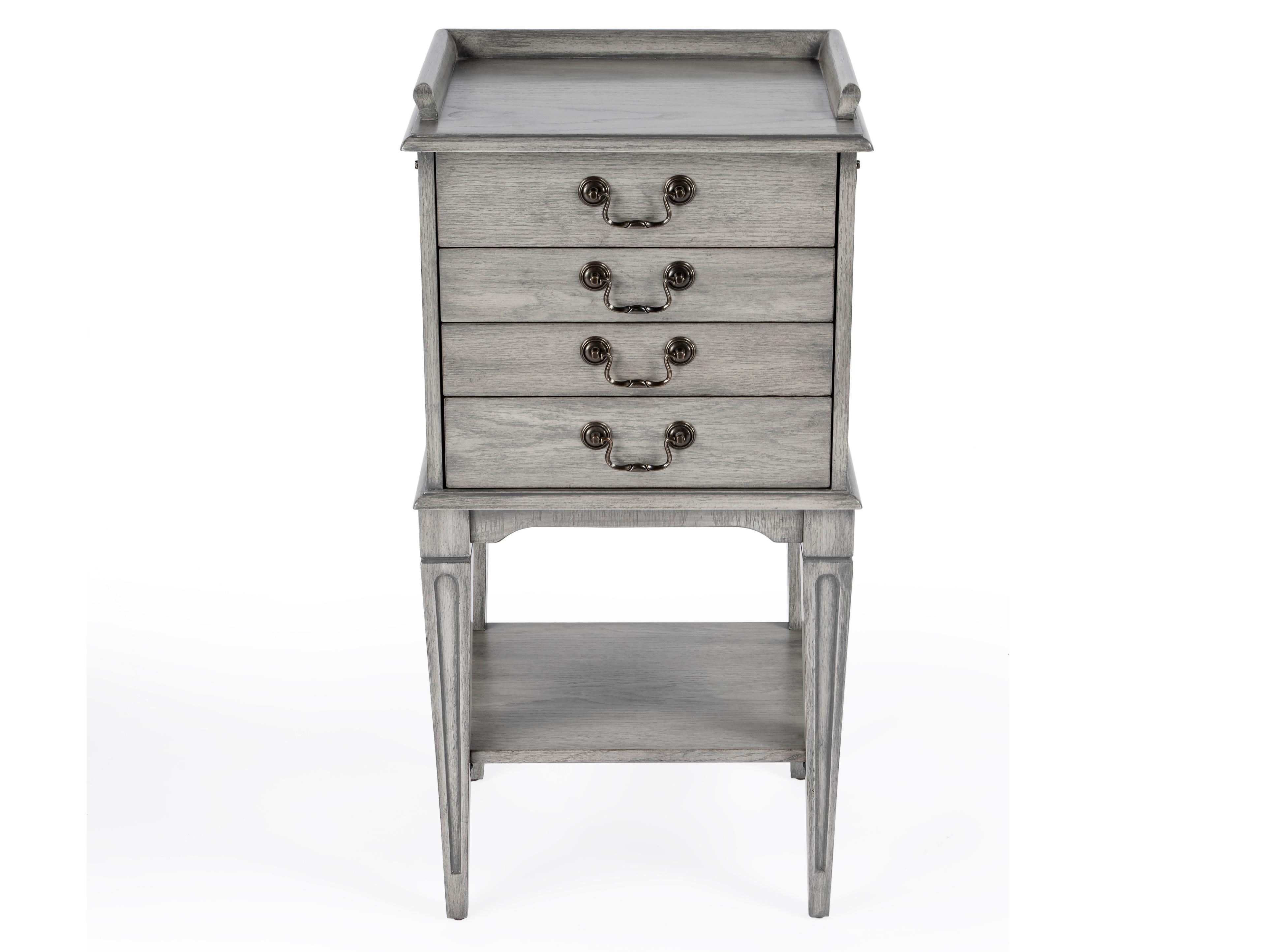 Butler Hardwick 4-Drawers Oak Wood Dresser