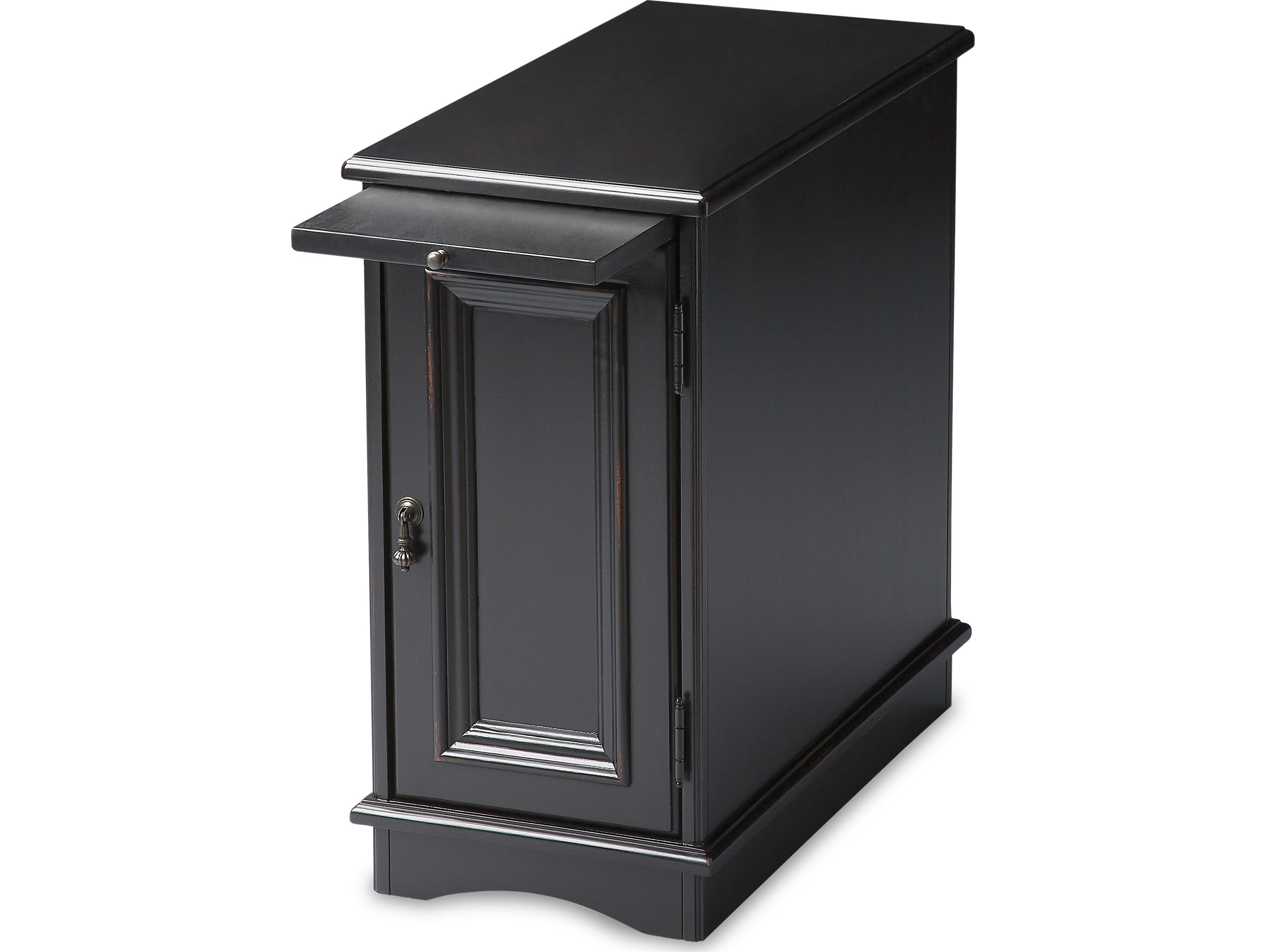 Butler Harling Rectangular Wood Black Licorice End Table