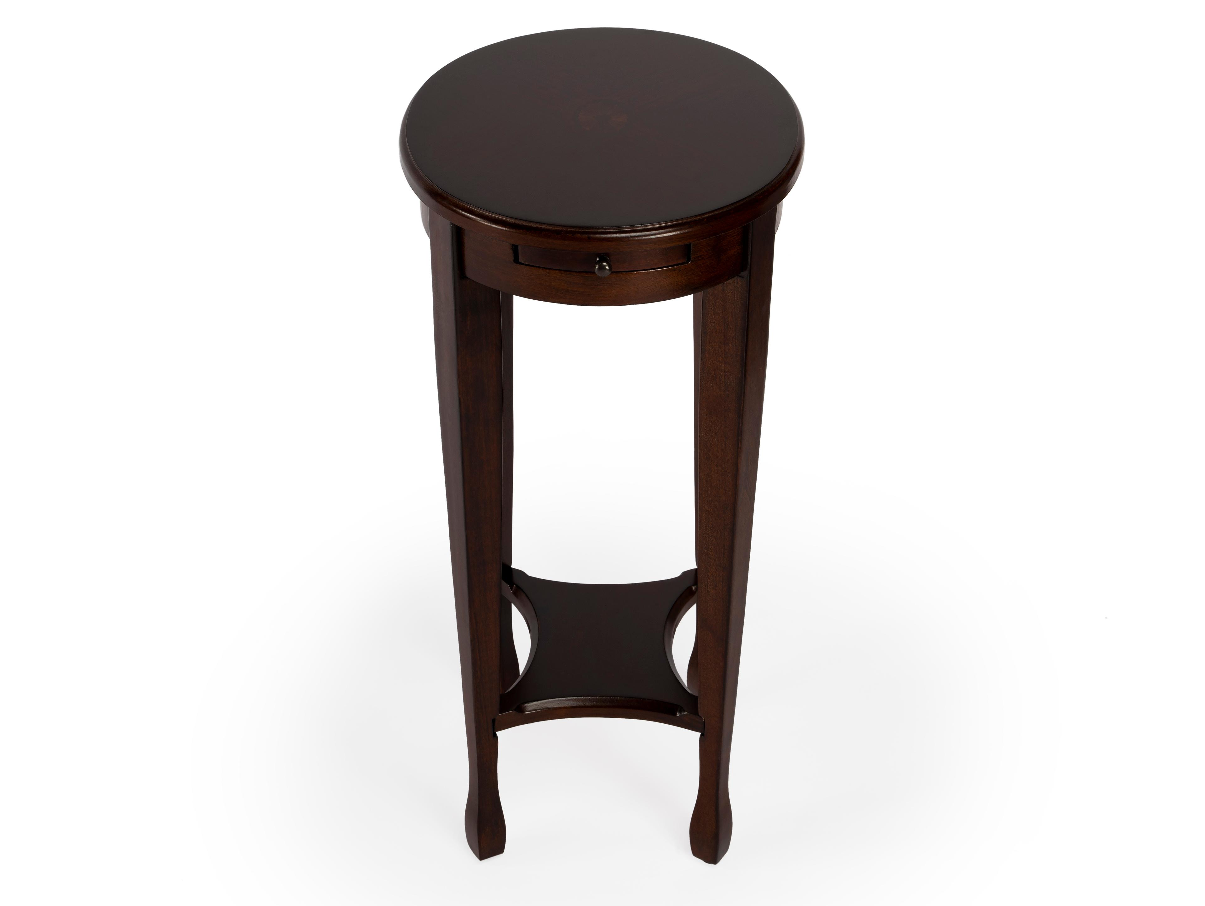 Butler Arielle Oval Wood Chestnut Burl End Table