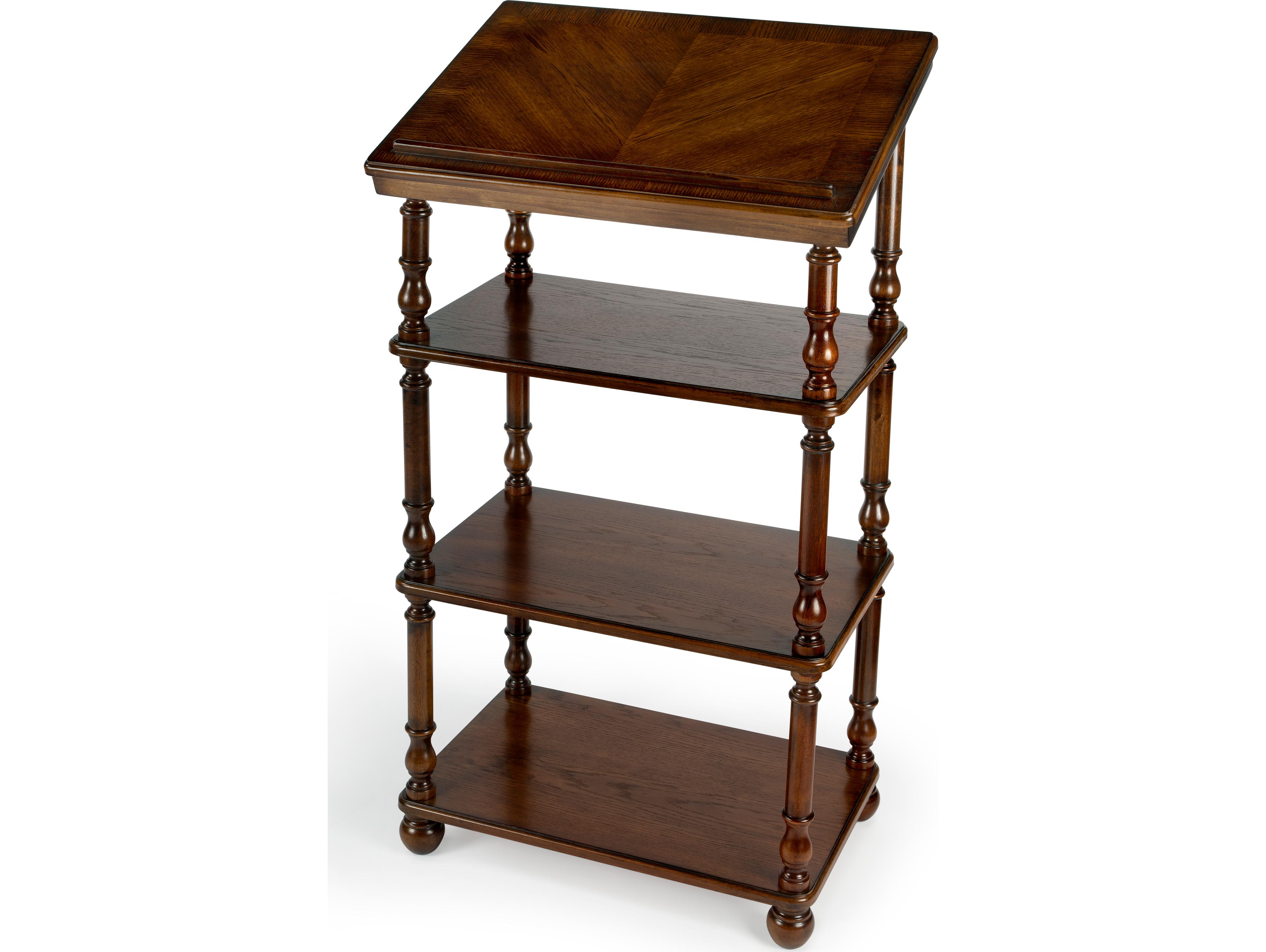 Butler Alden Vintage Oak Library Stand/Podium