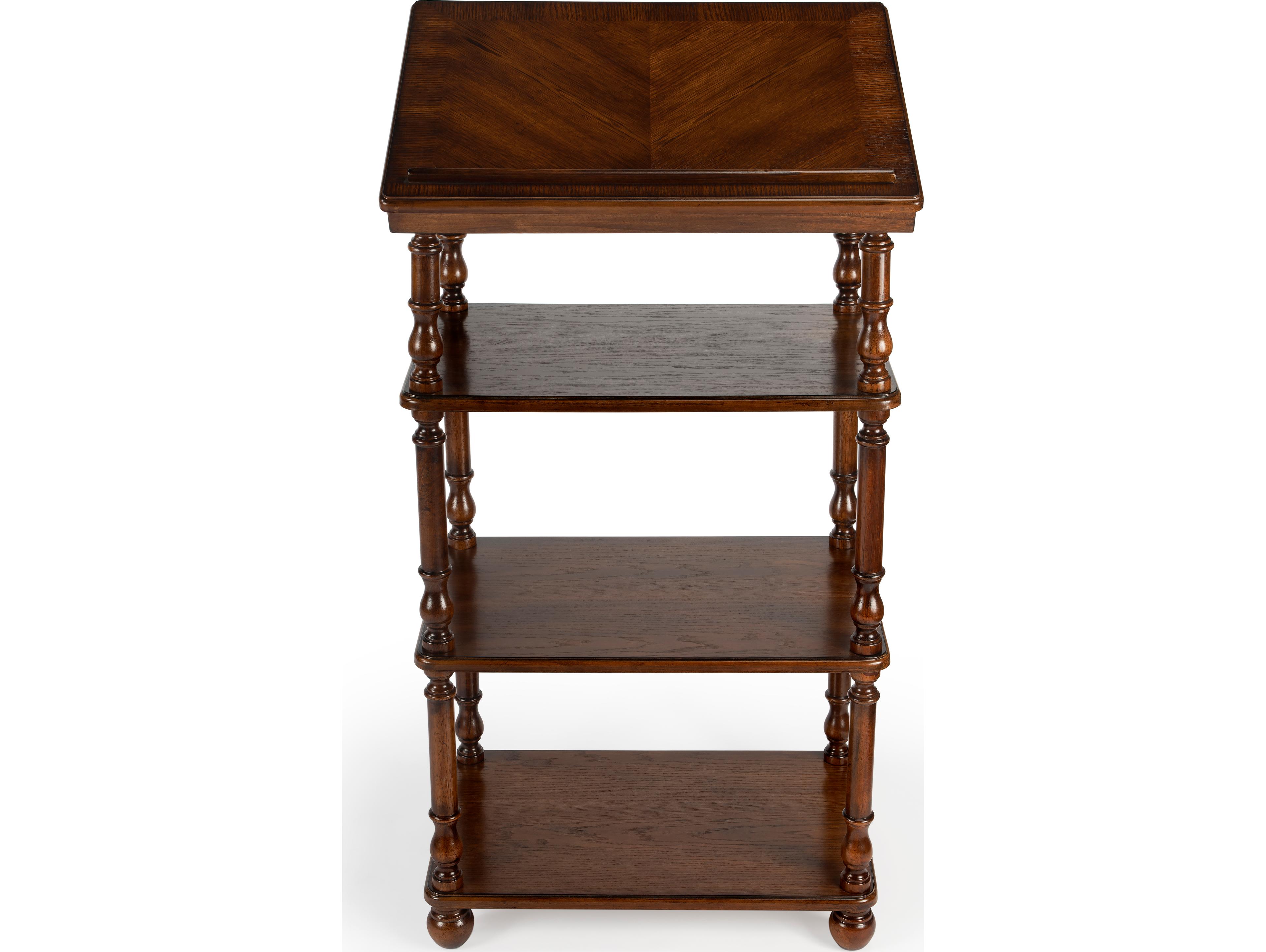 Butler Alden Vintage Oak Library Stand/Podium