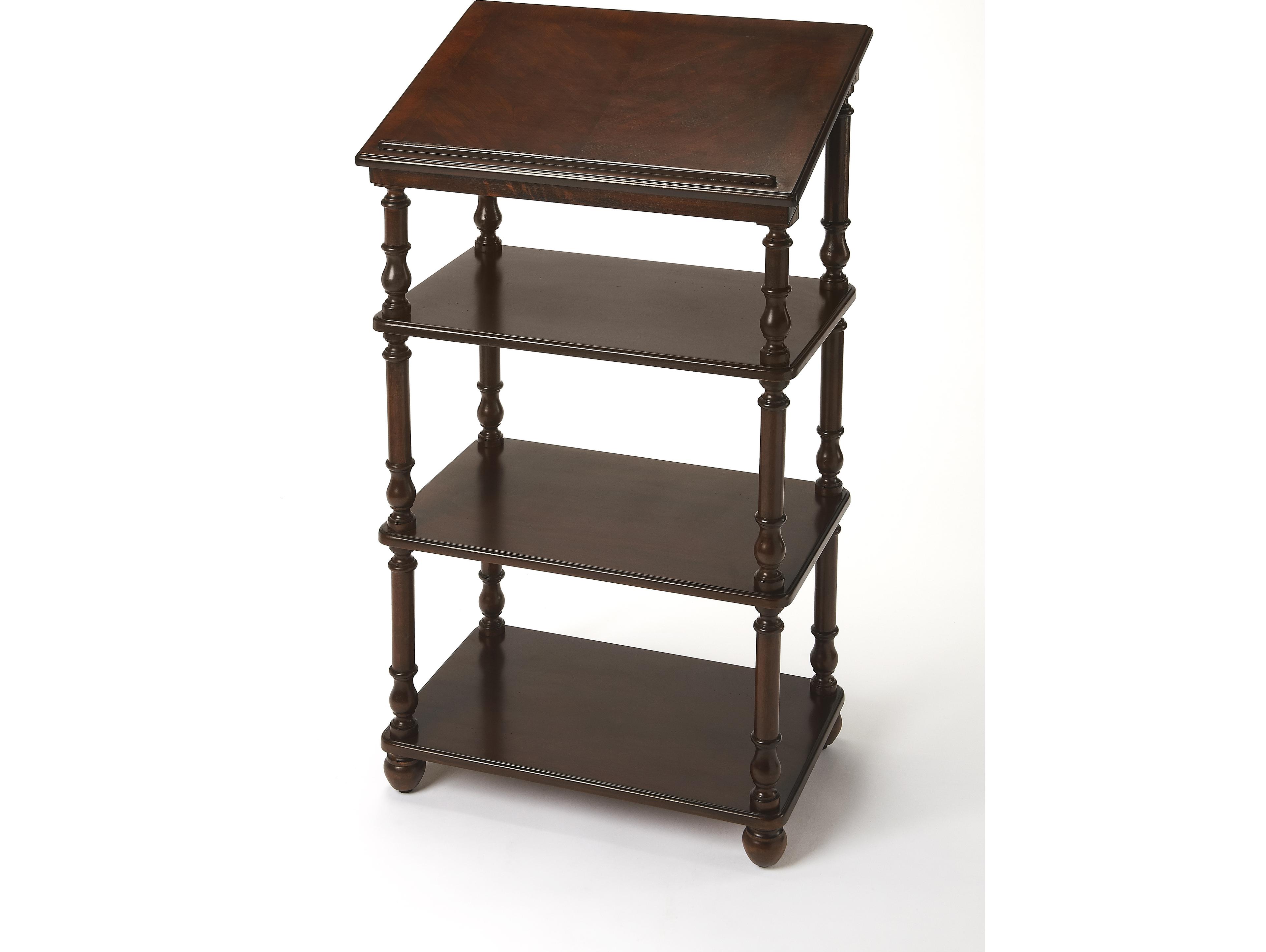 Butler Alden Cherry Library Stand/Podium