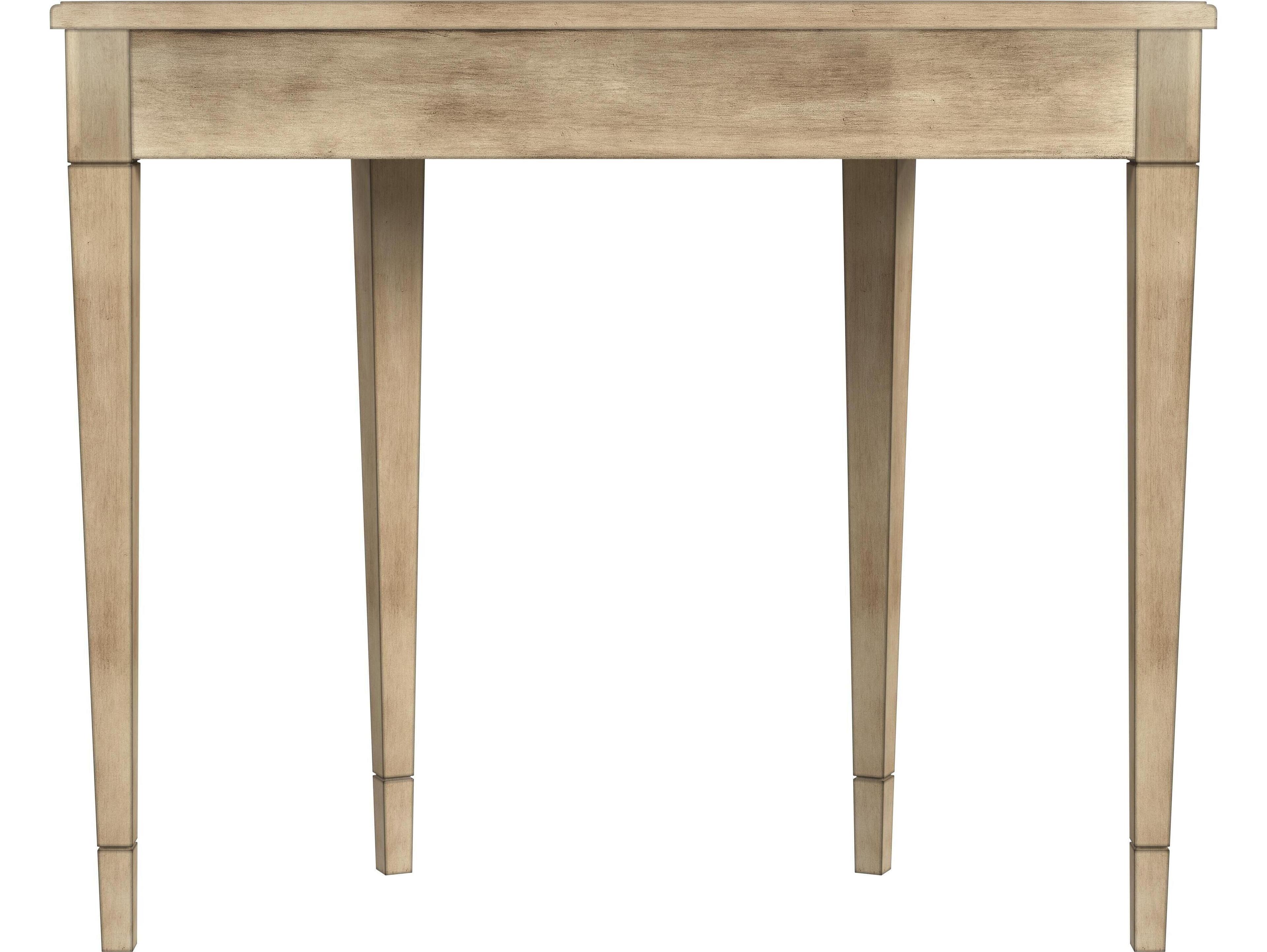 Butler Hampton Wood Antique Beige Console Table