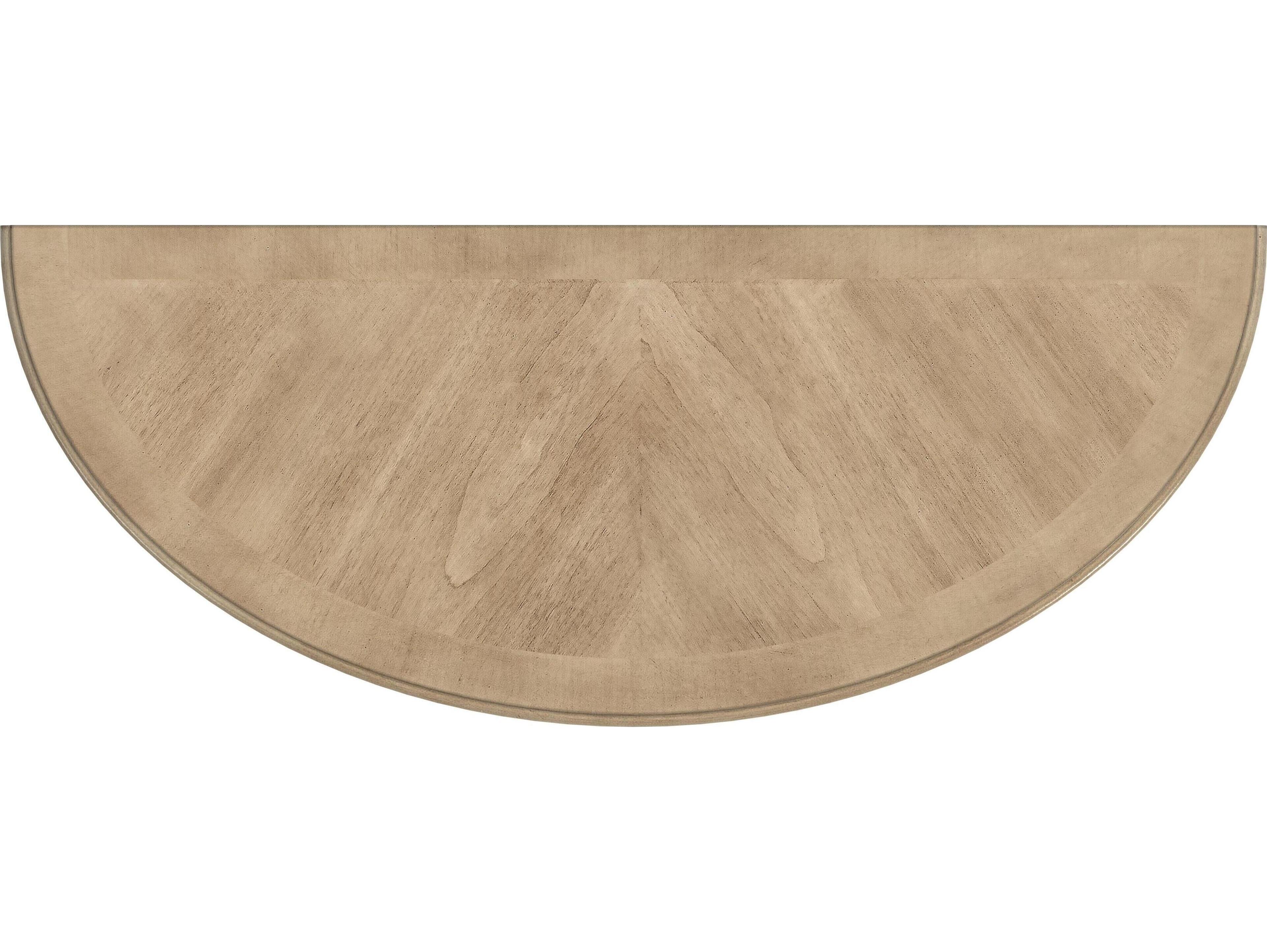 Butler Hampton Wood Antique Beige Console Table