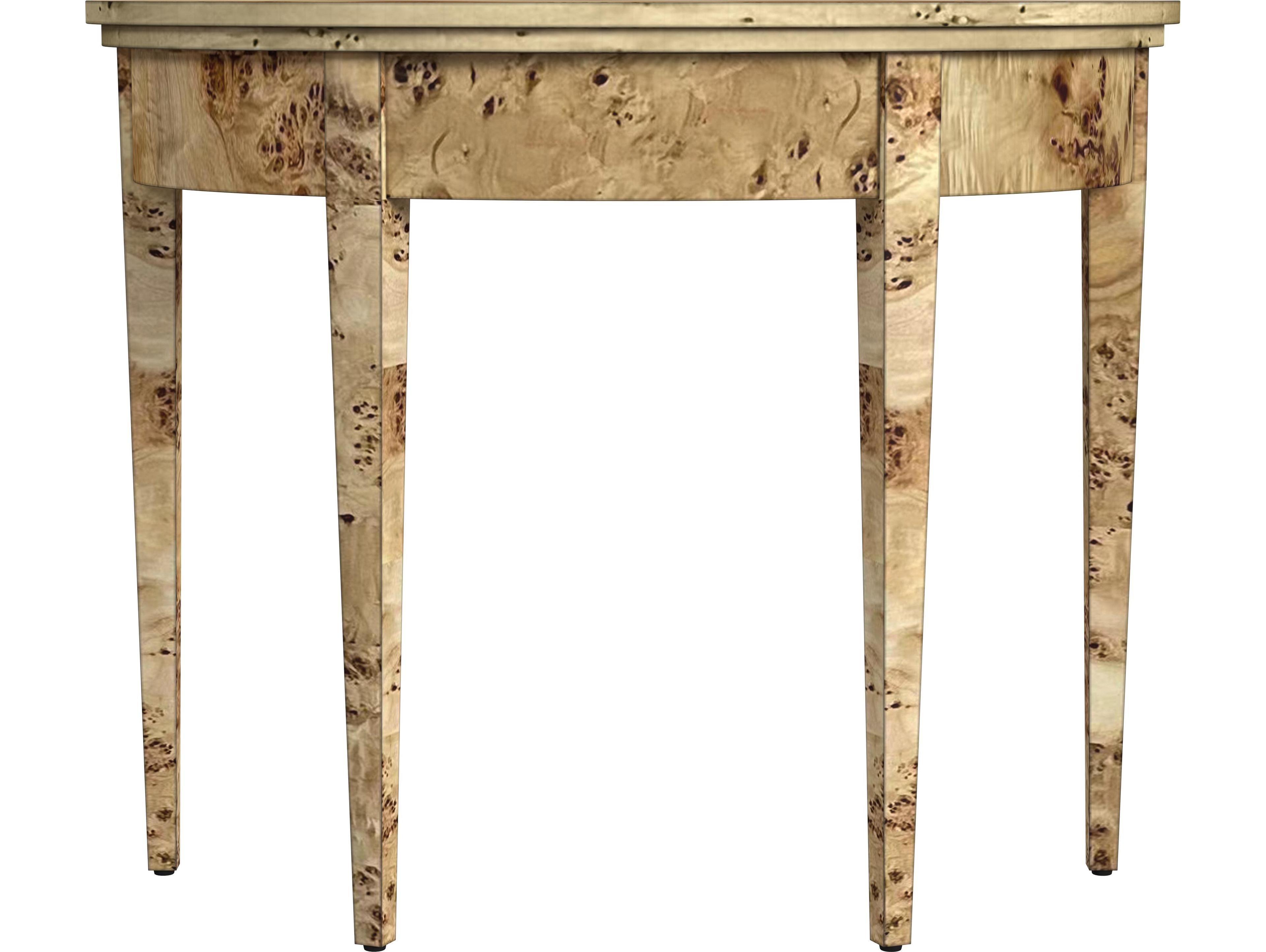 Butler Hampton Wood Light Burl Console Table