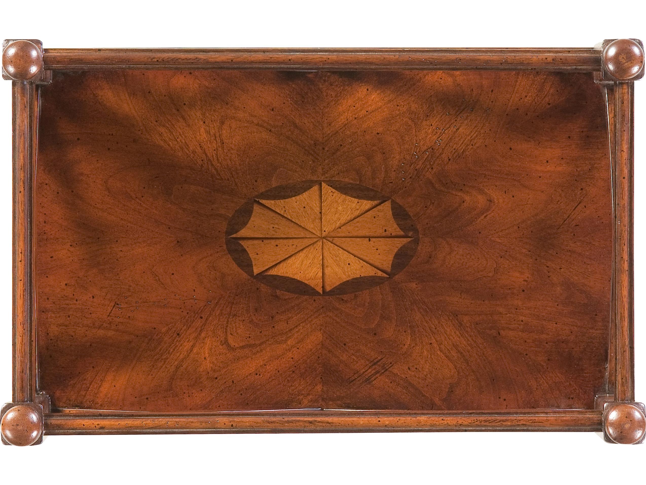 Butler Foster Wood Brown Cherry Bar Cart