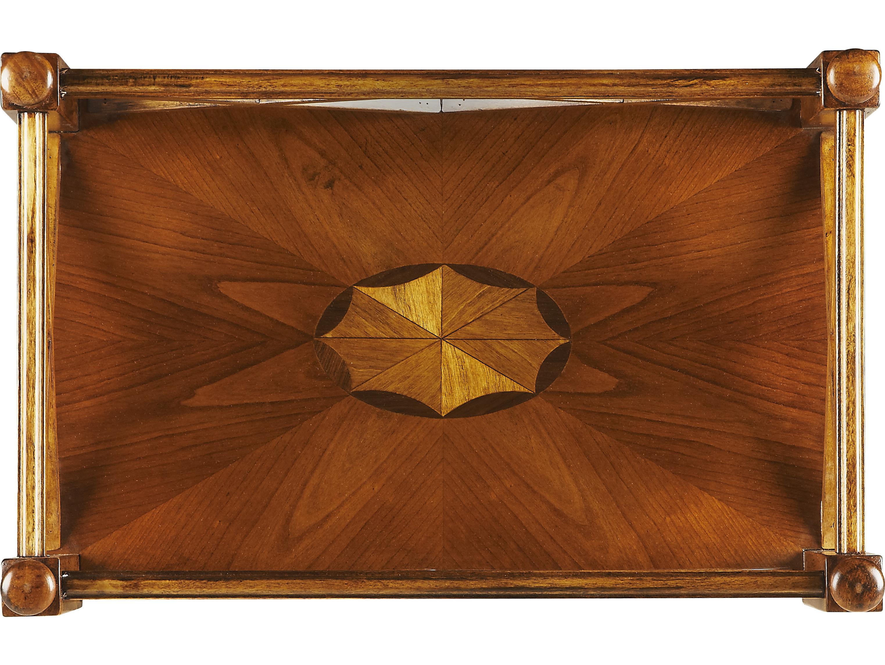 Butler Foster Wood Brown Olive Ash Bar Cart