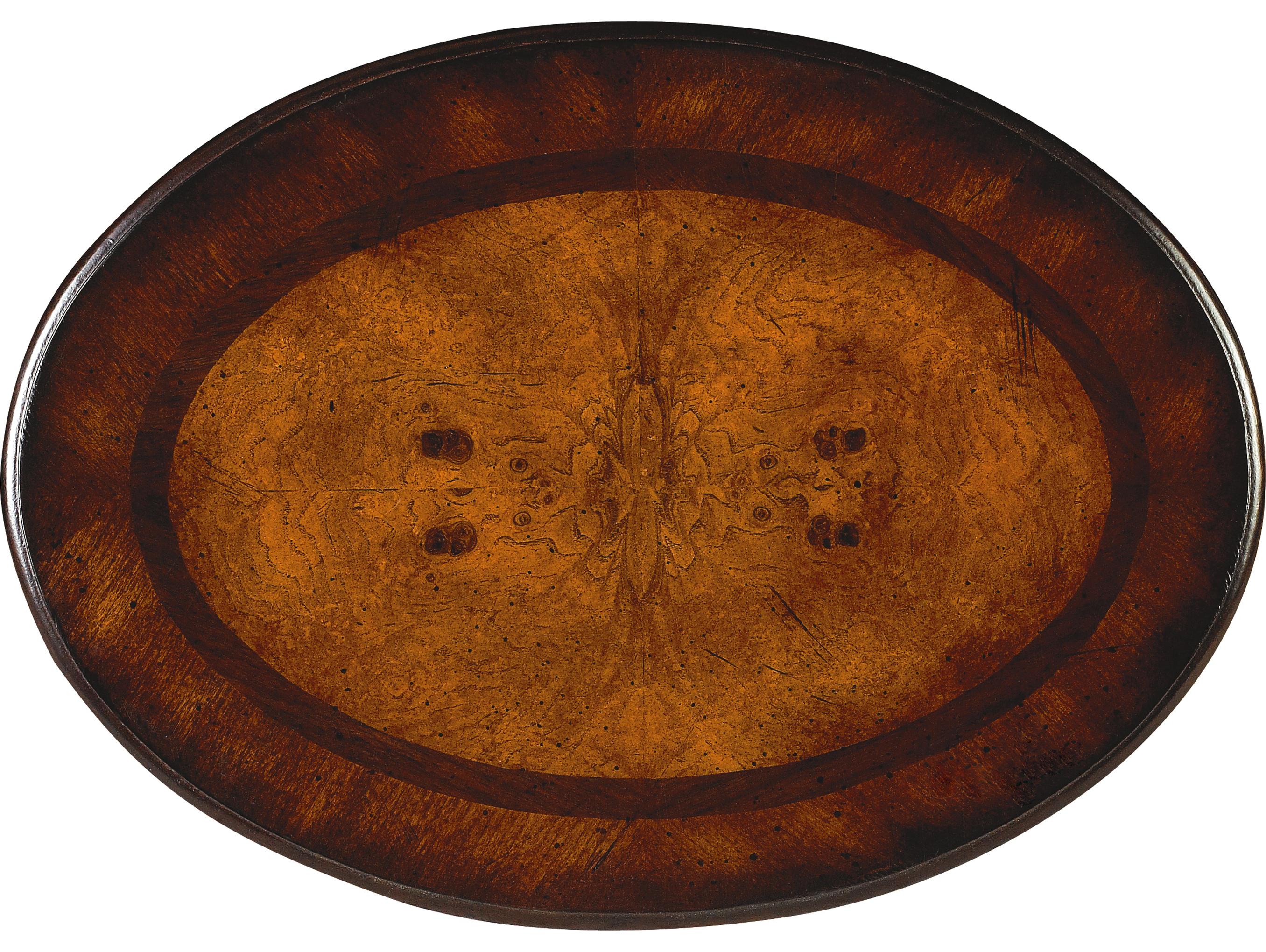 Butler Whitley Oval Wood Cherry End Table