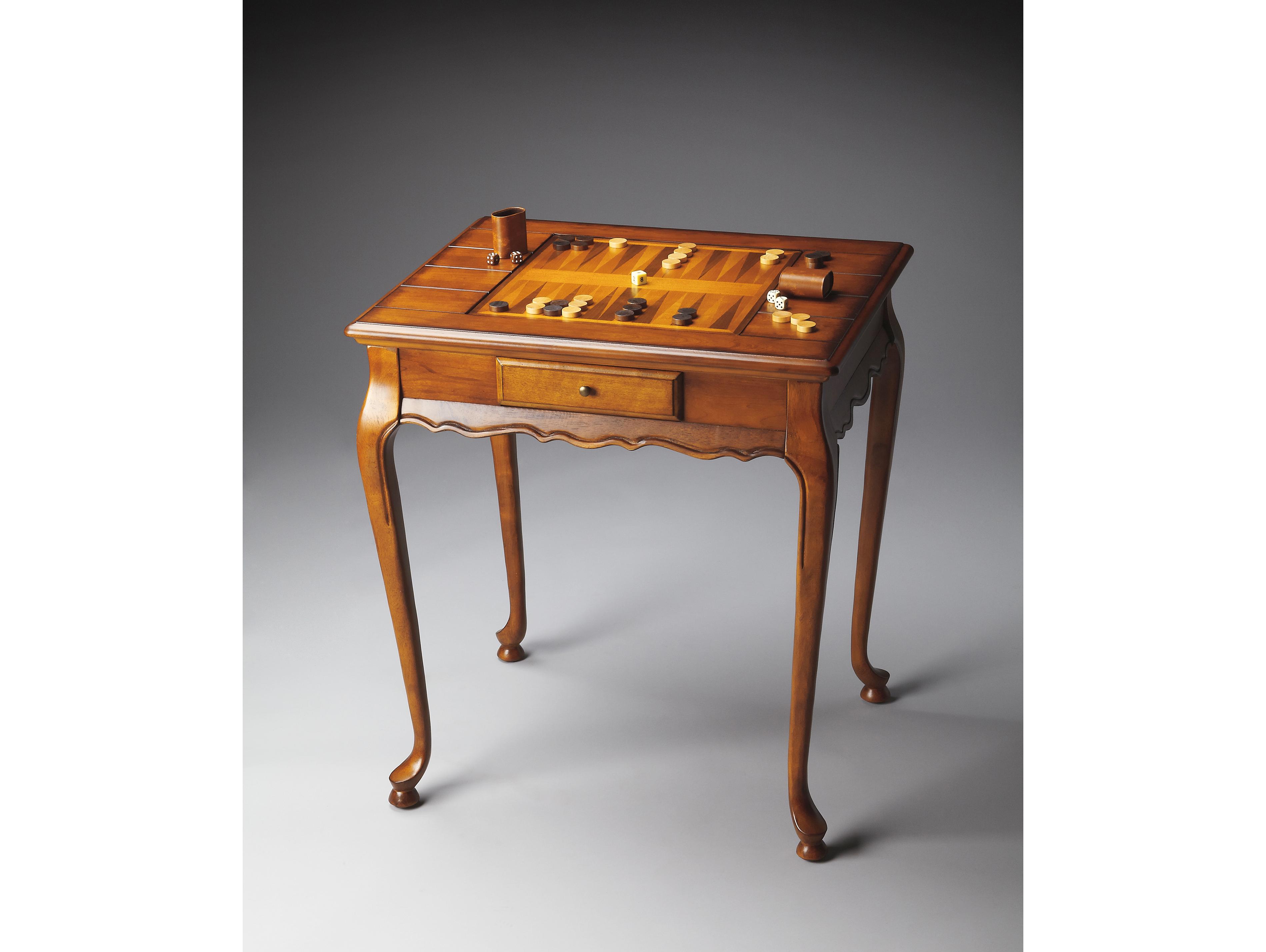 Butler Bannockburn Brown Ash Wood Olive Game Table