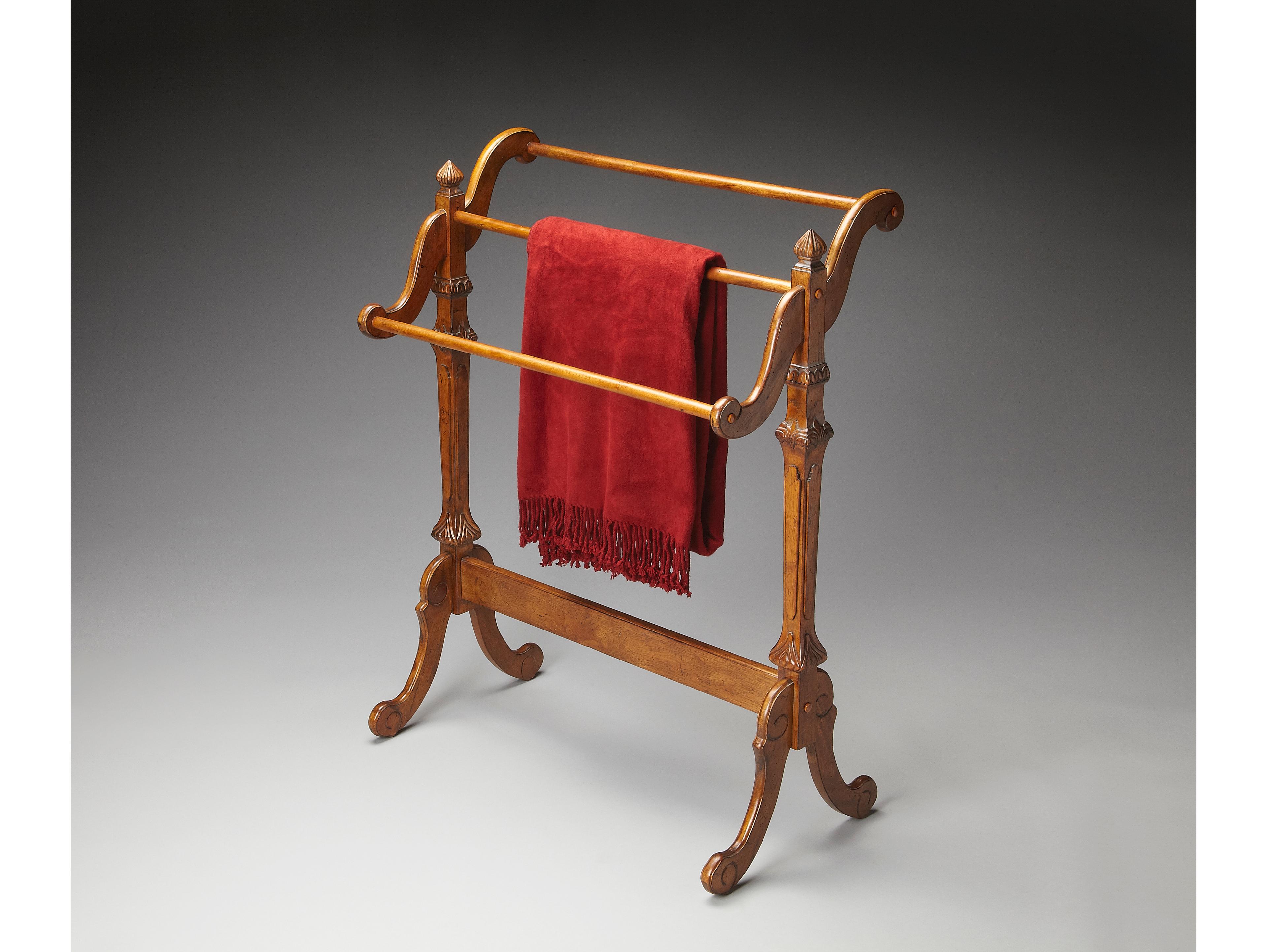 Butler Newhouse Vintage Oak Blanket Rack