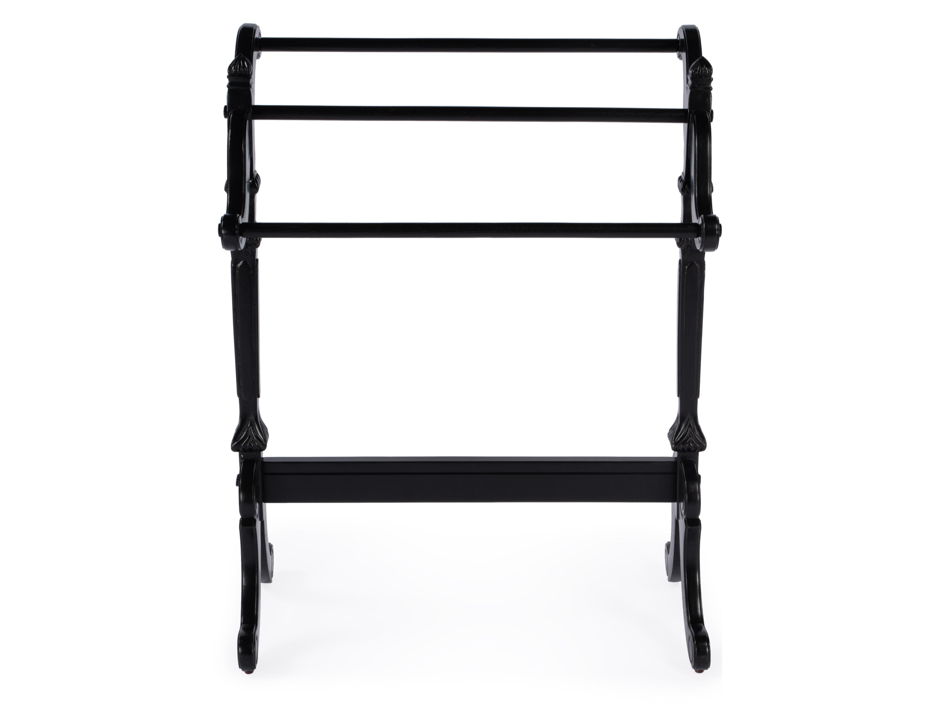 Butler Newhouse Black Licorice Blanket Rack
