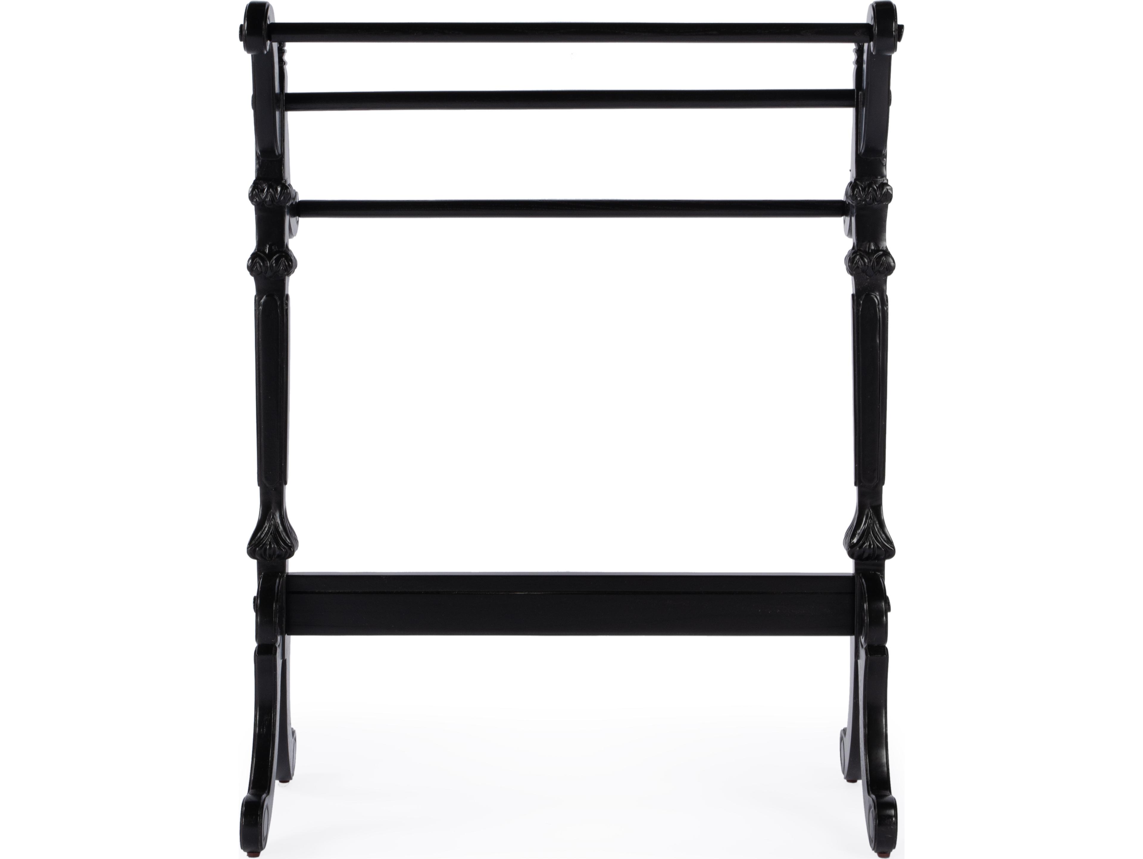 Butler Newhouse Black Licorice Blanket Rack
