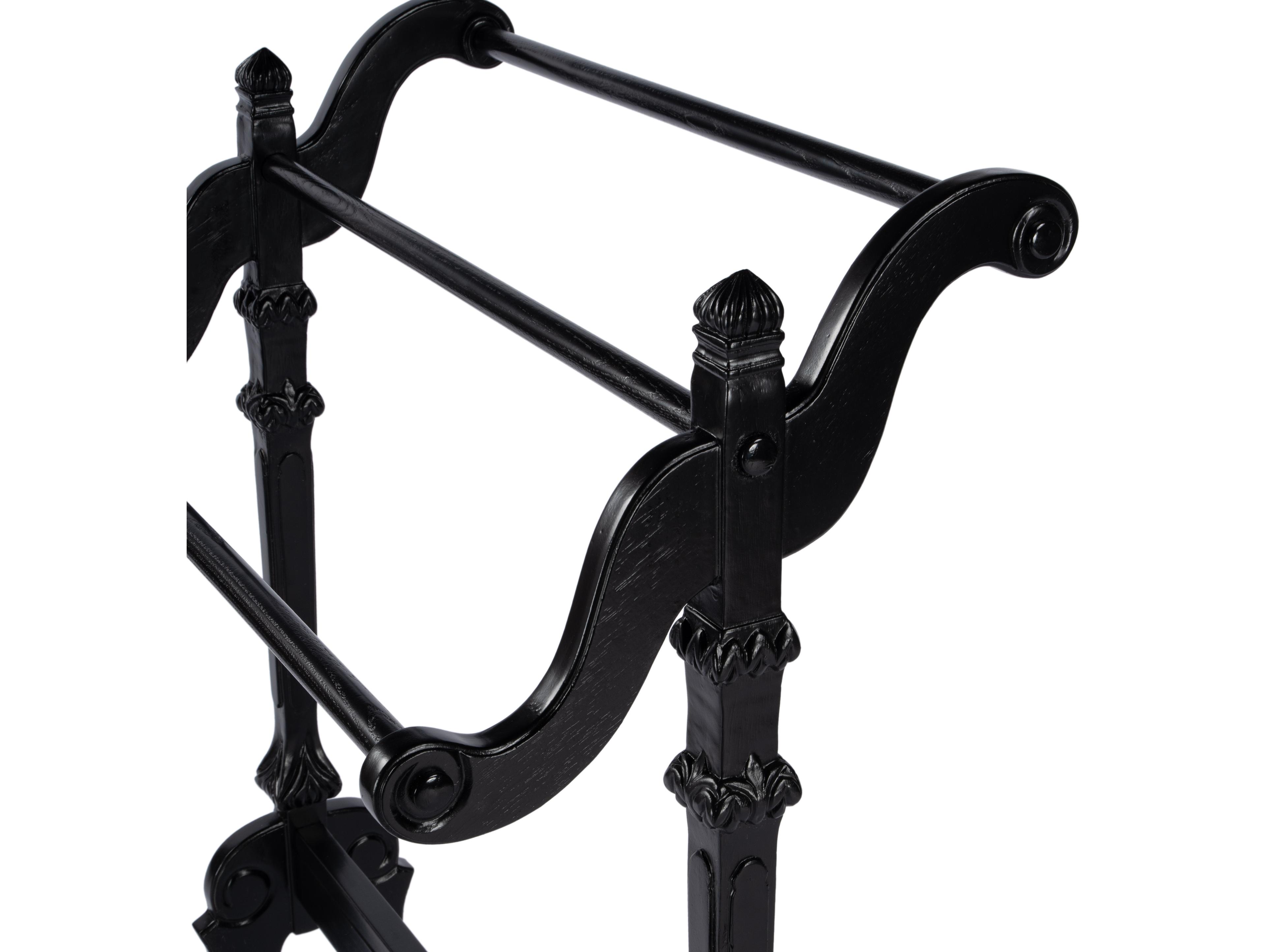 Butler Newhouse Black Licorice Blanket Rack