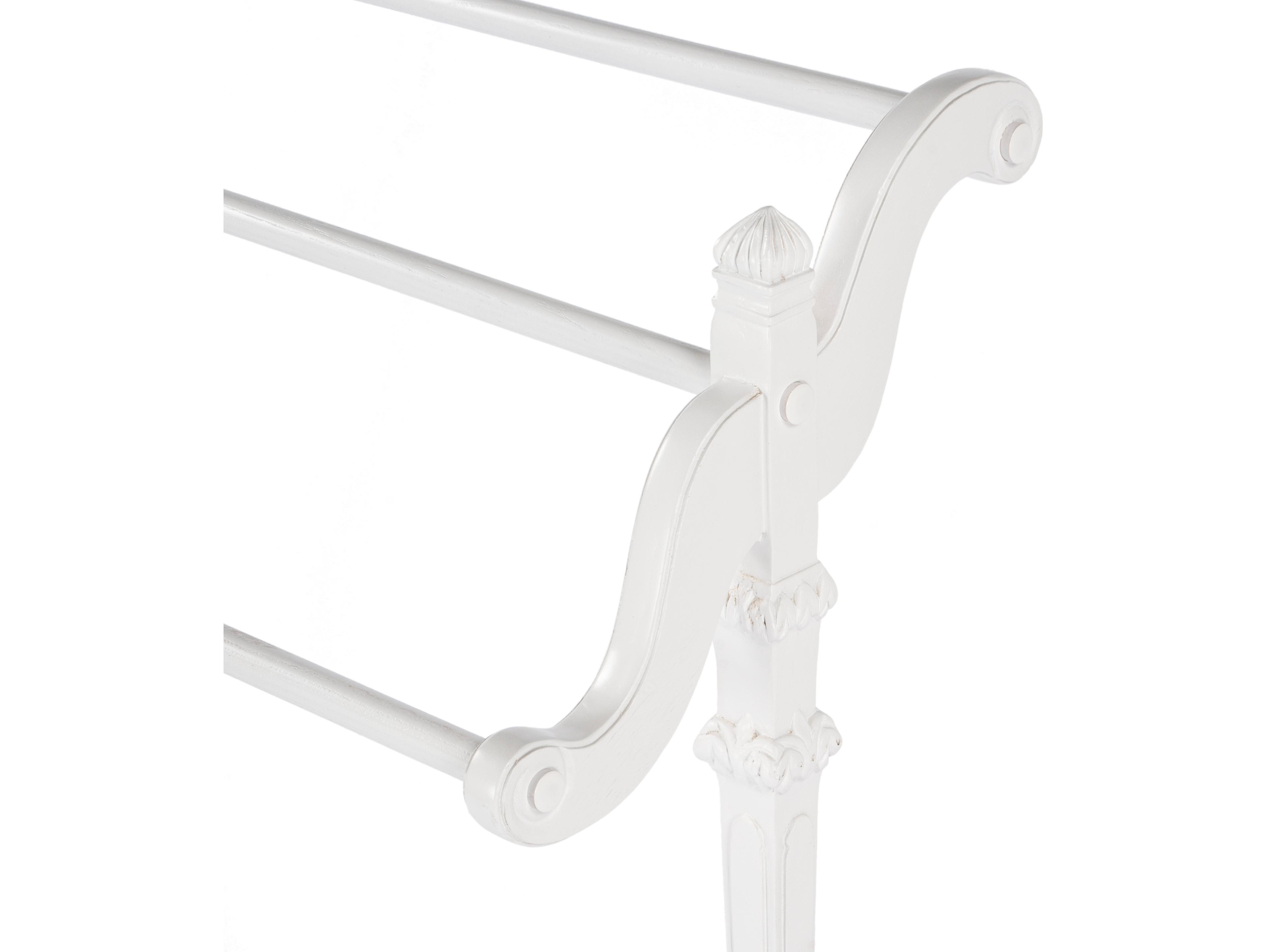 Butler Newhouse Cottage White Blanket Rack