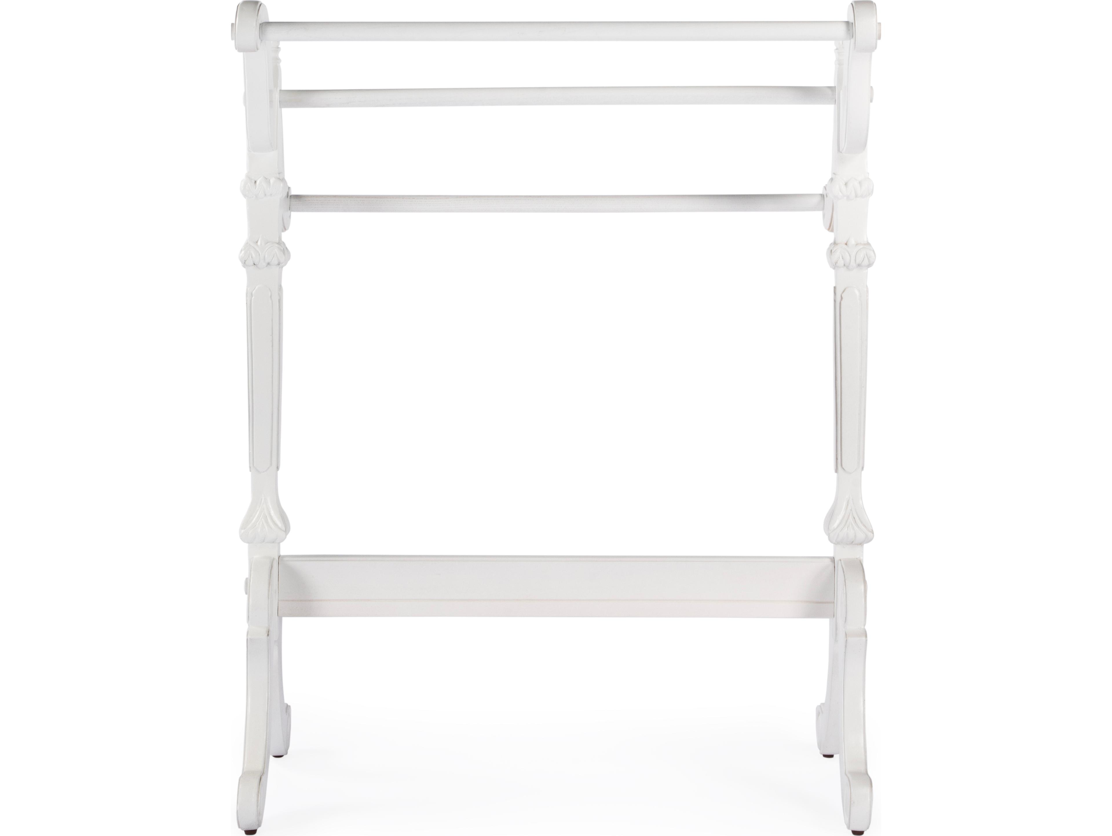Butler Newhouse Cottage White Blanket Rack