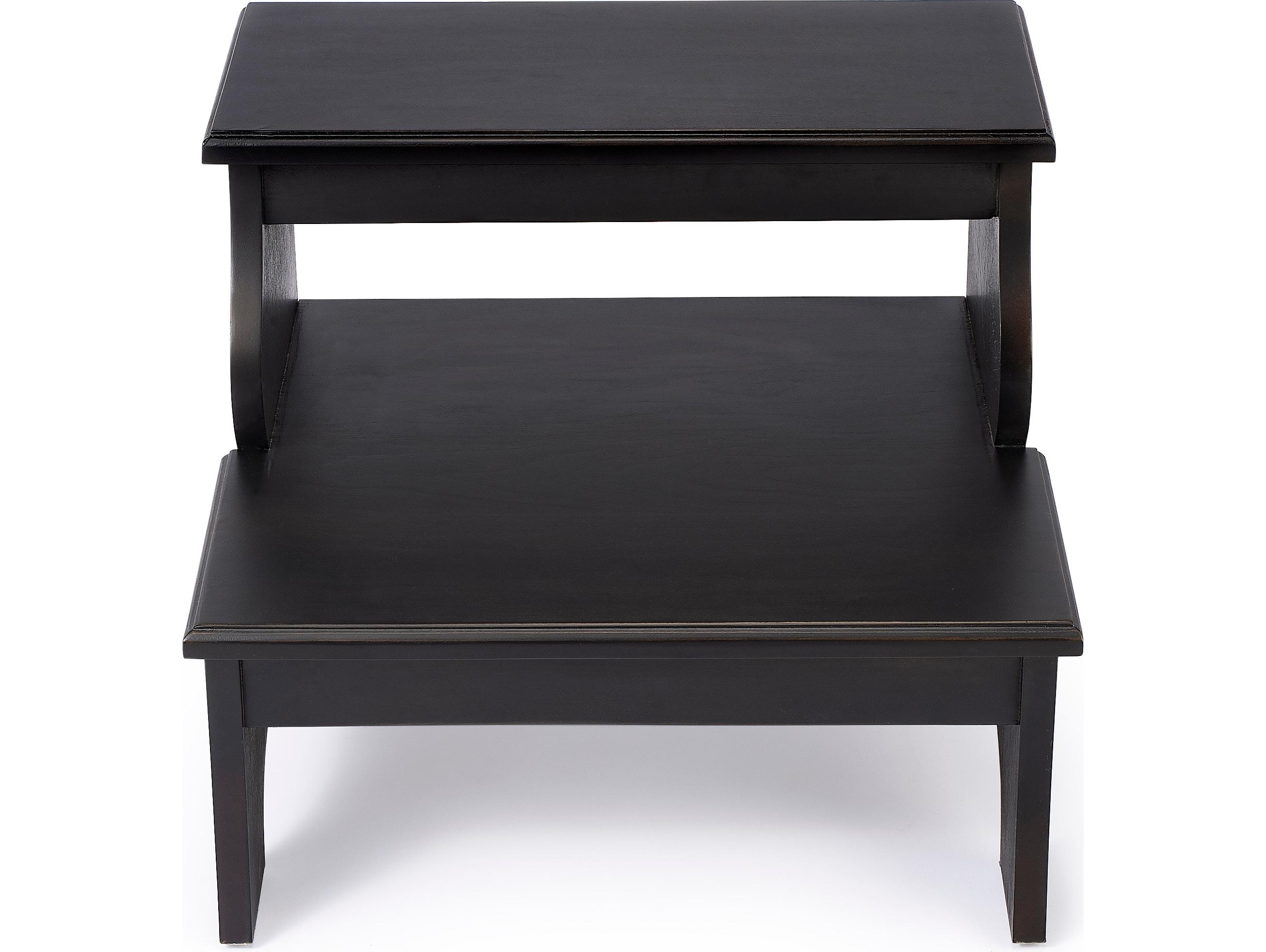 Butler Melrose Brushed Sable Brown Accent Stool