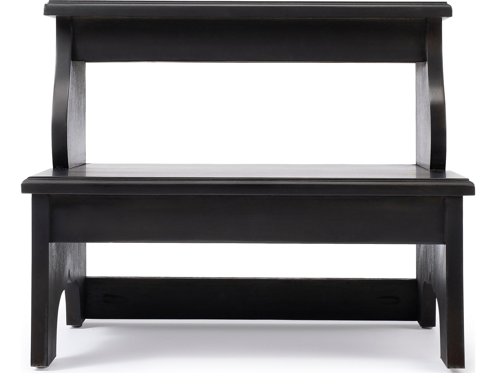 Butler Melrose Brushed Sable Brown Accent Stool