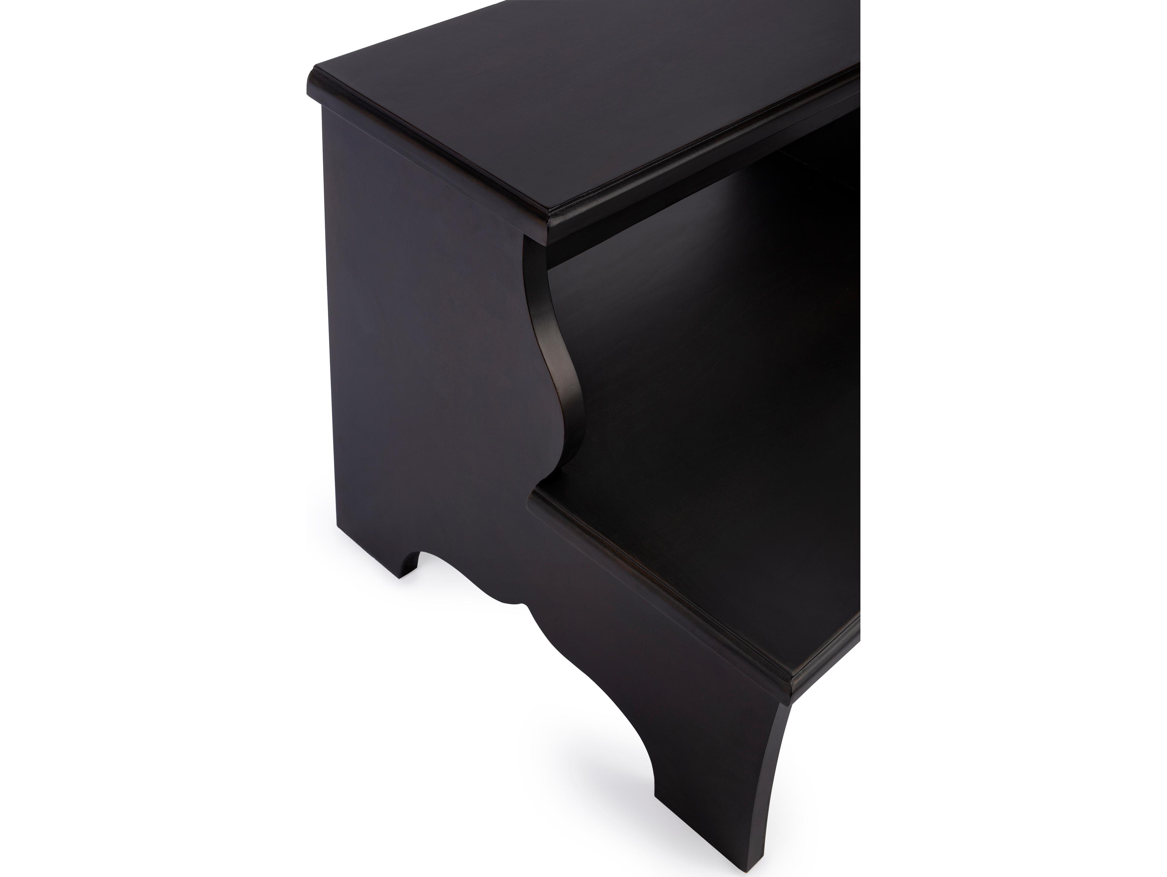 Butler Melrose Brushed Sable Brown Accent Stool