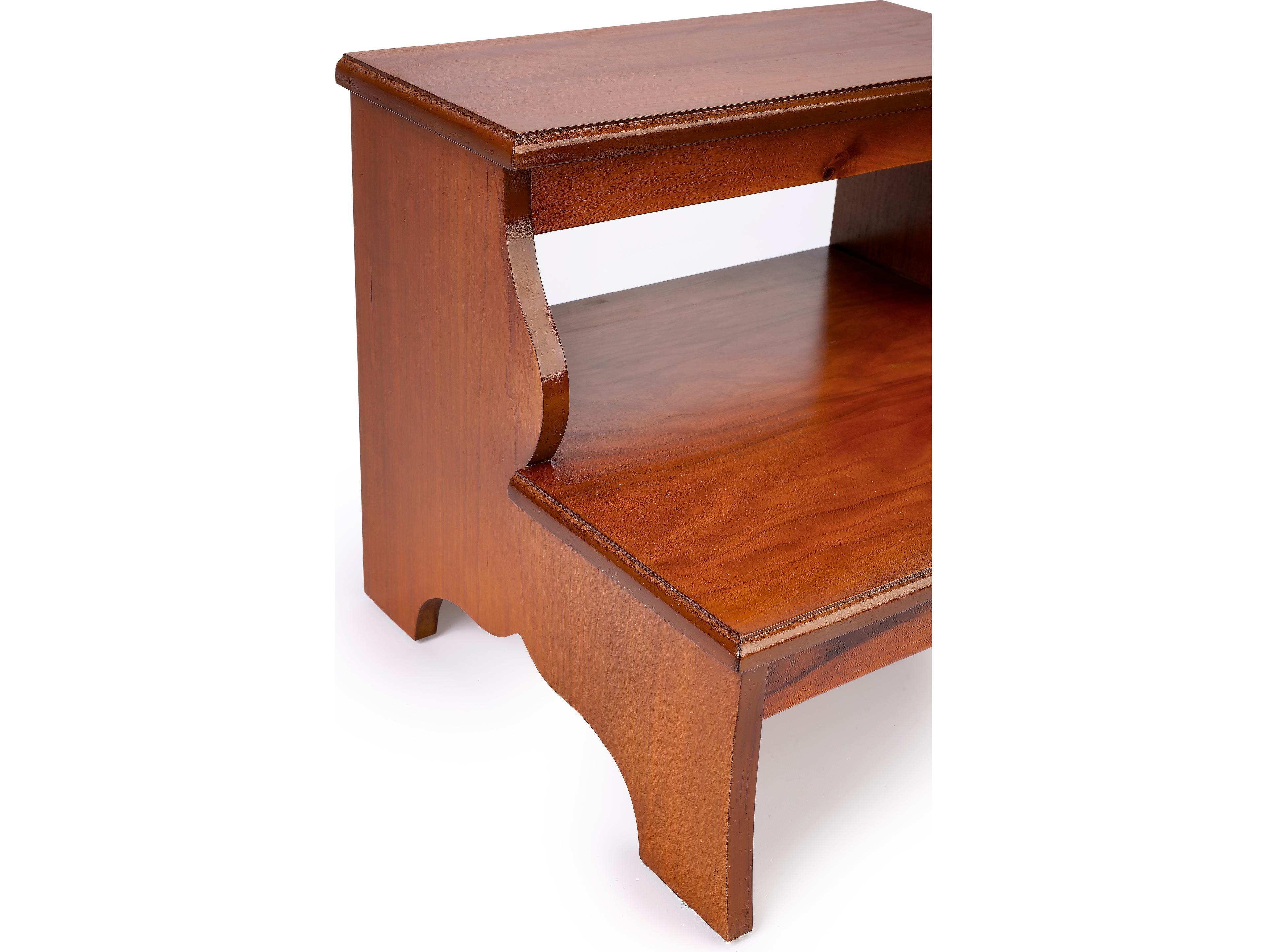 Butler Melrose Olive Ash Brown Accent Stool