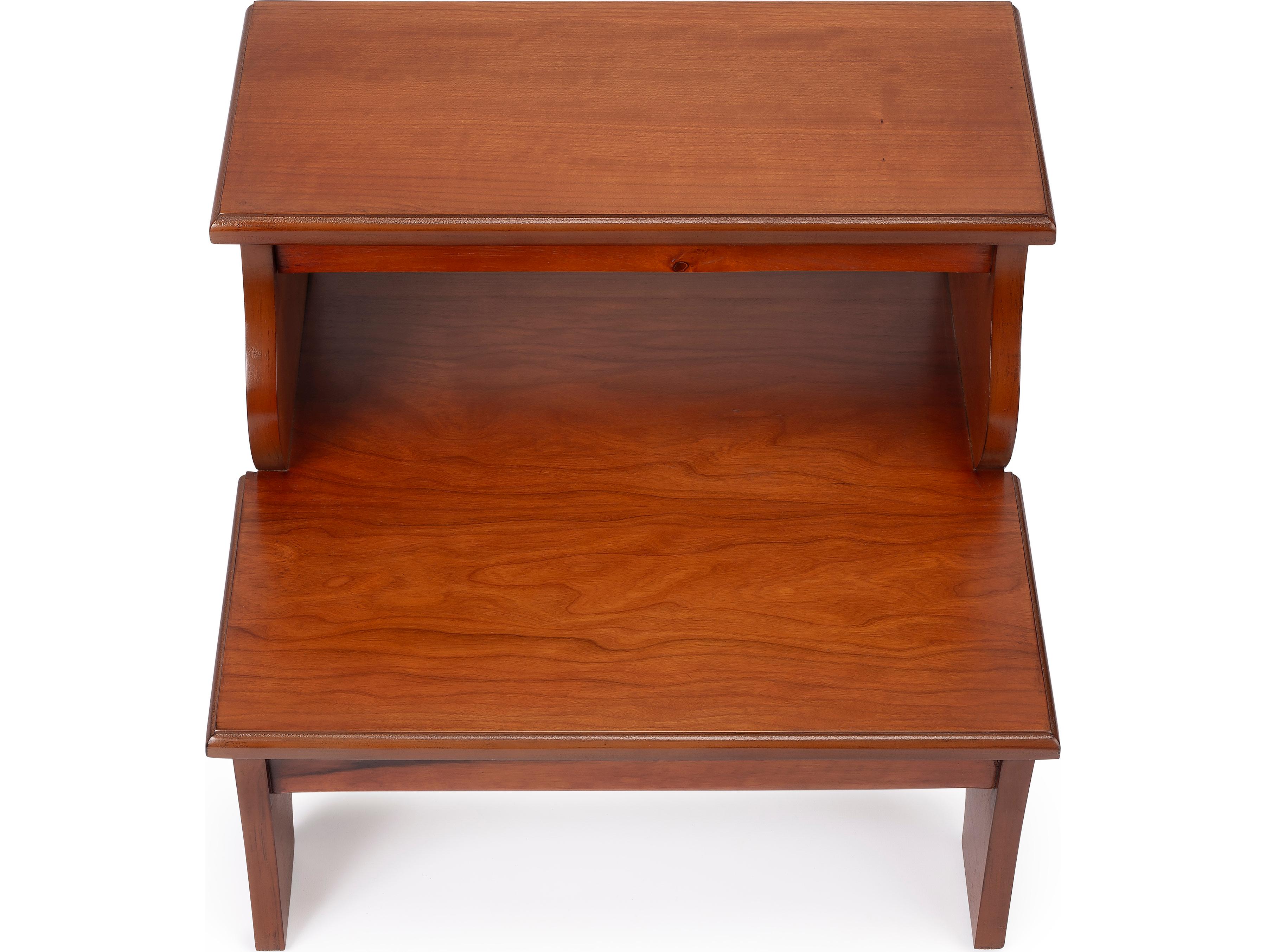 Butler Melrose Olive Ash Brown Accent Stool