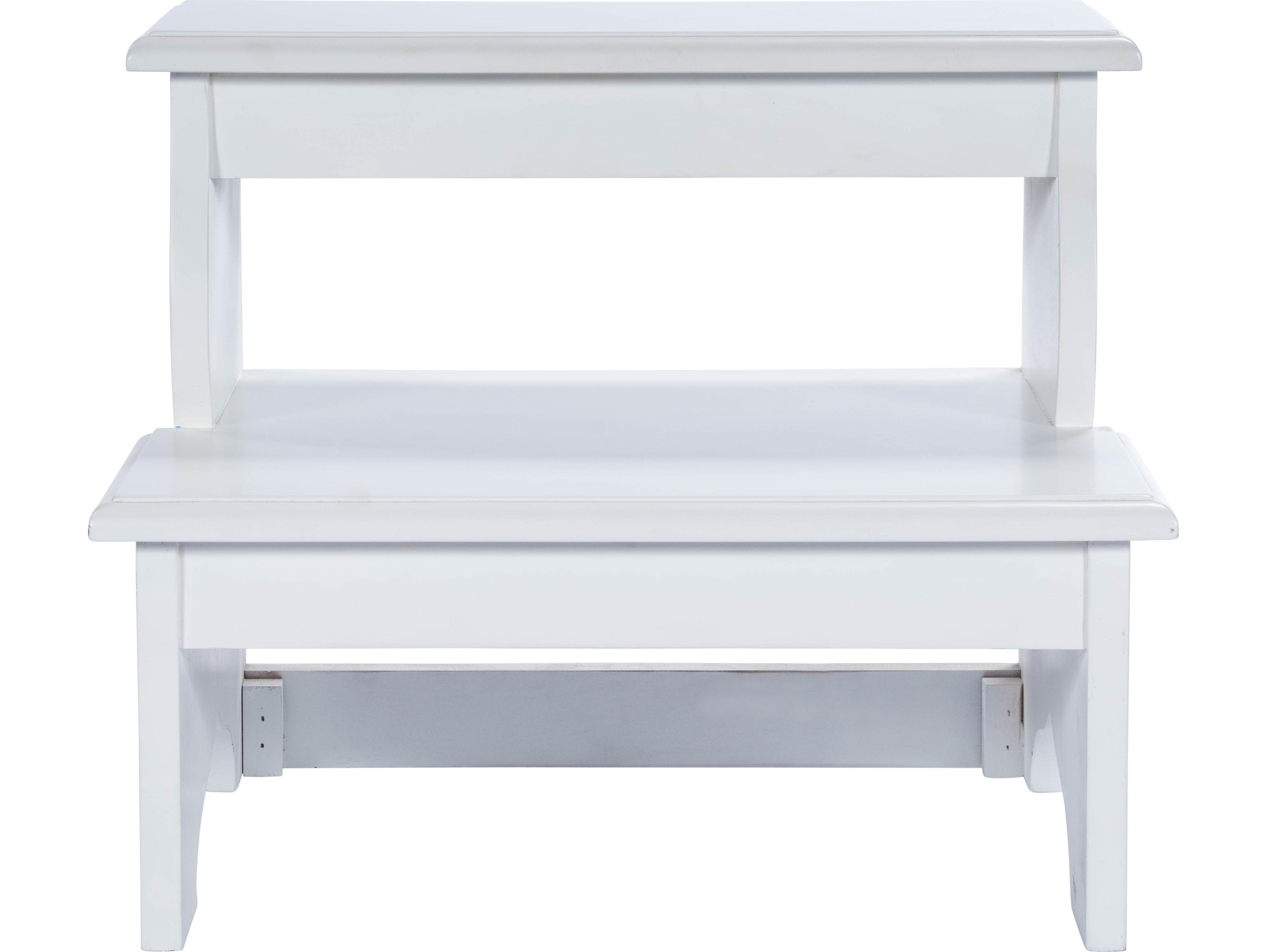 Butler Melrose Cottage White Accent Stool