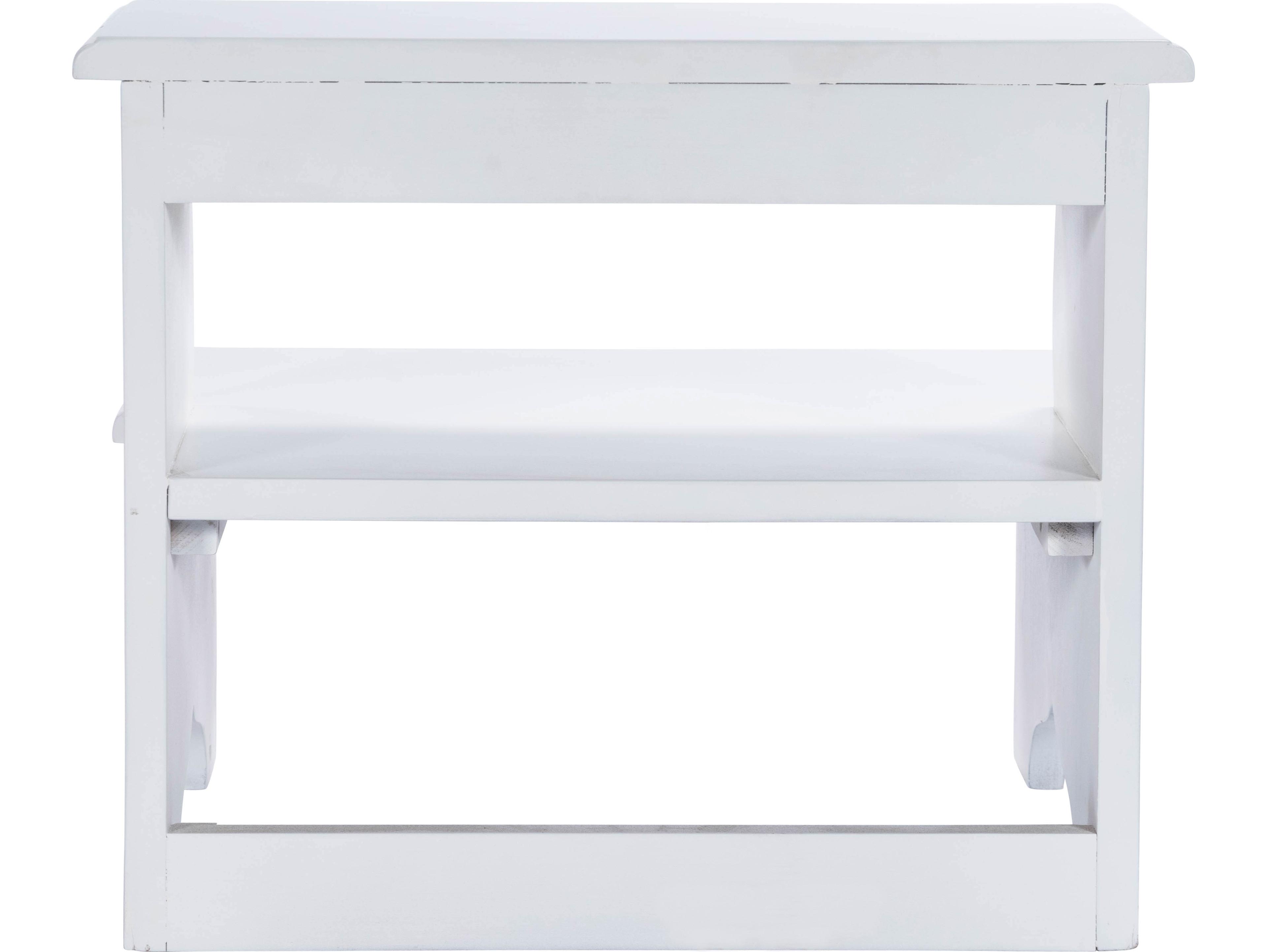 Butler Melrose Cottage White Accent Stool