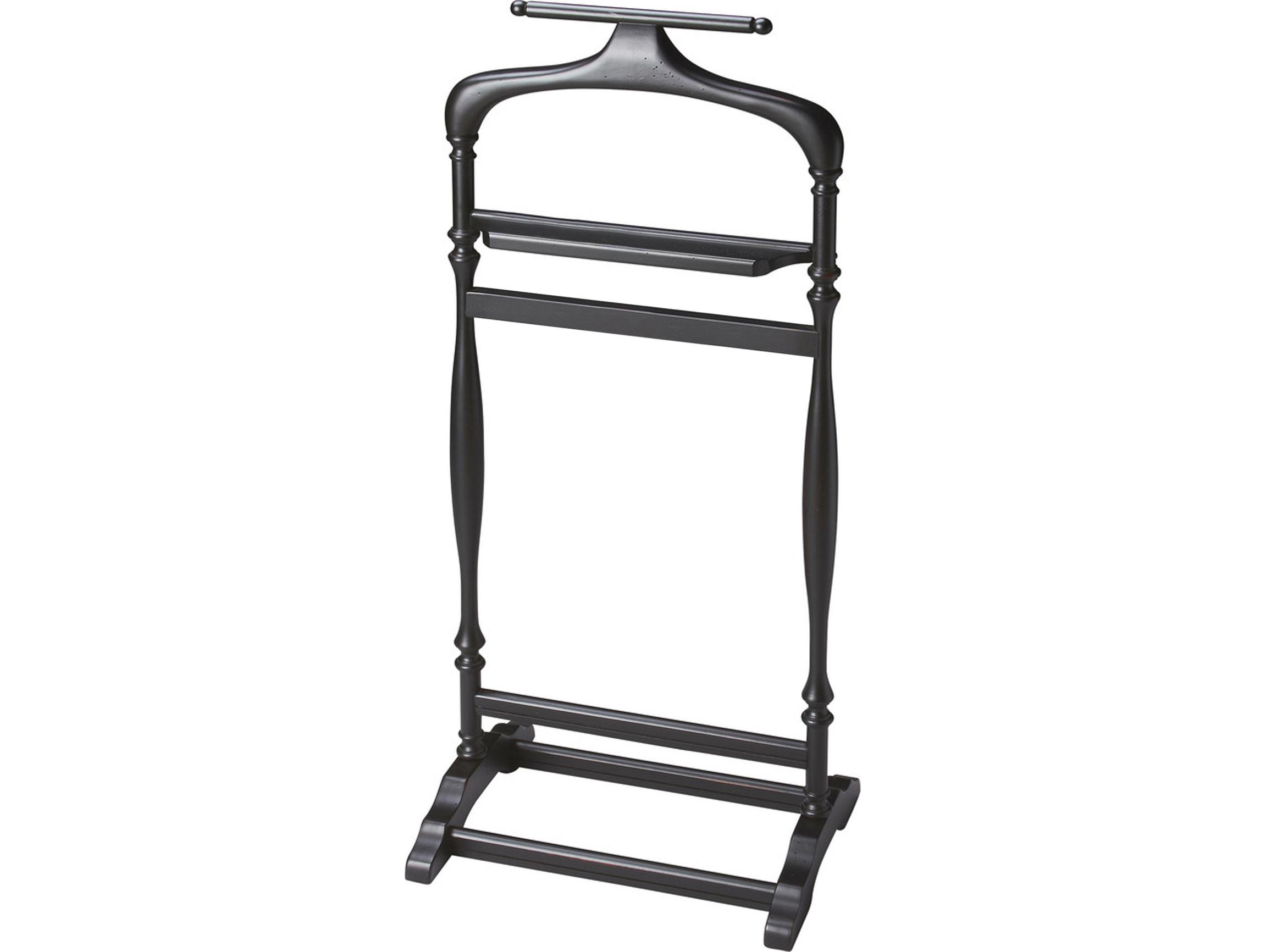 Butler Judson Black Licorice Valet Stand