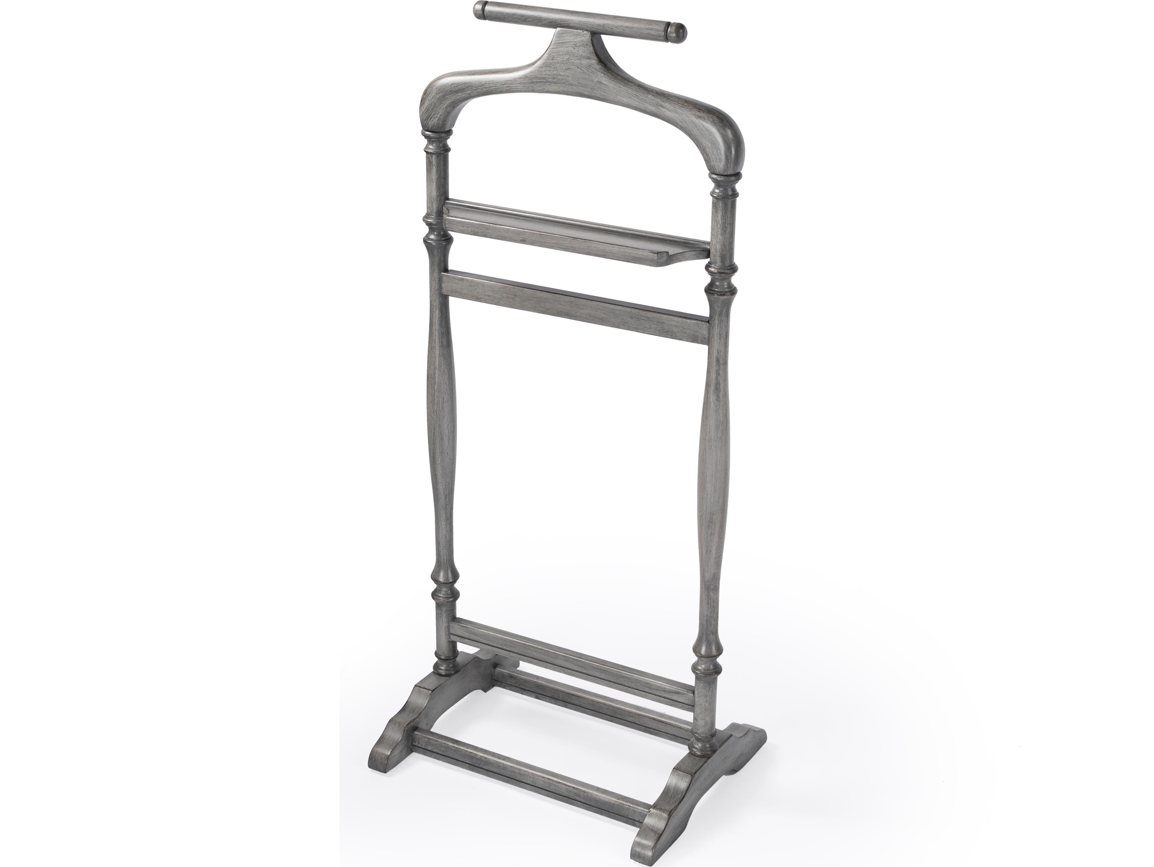 Butler Judson Powder Gray Valet Stand