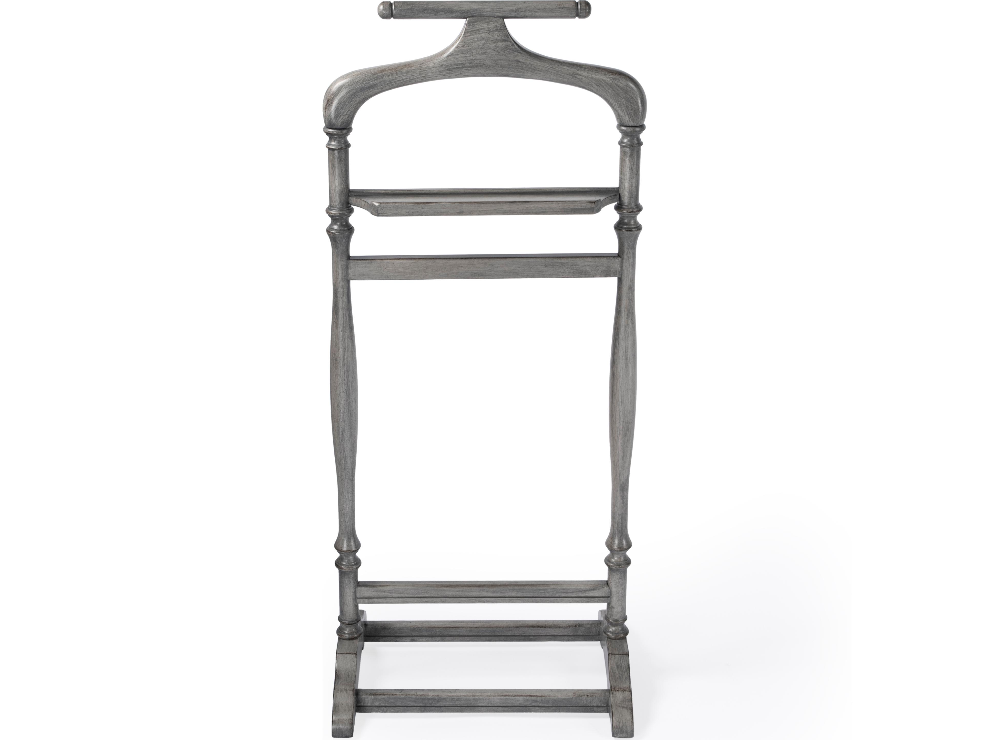 Butler Judson Powder Gray Valet Stand