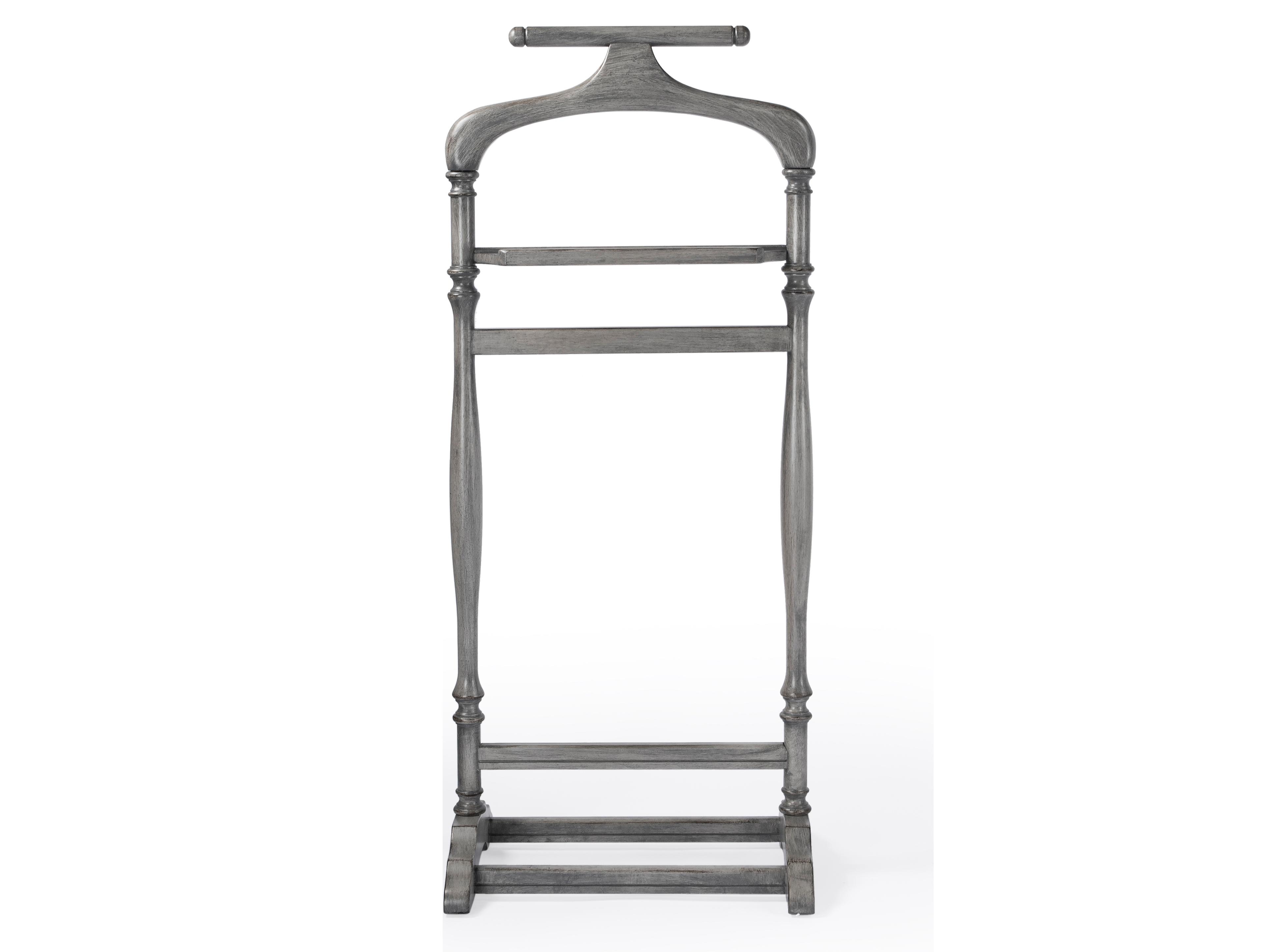 Butler Judson Powder Gray Valet Stand