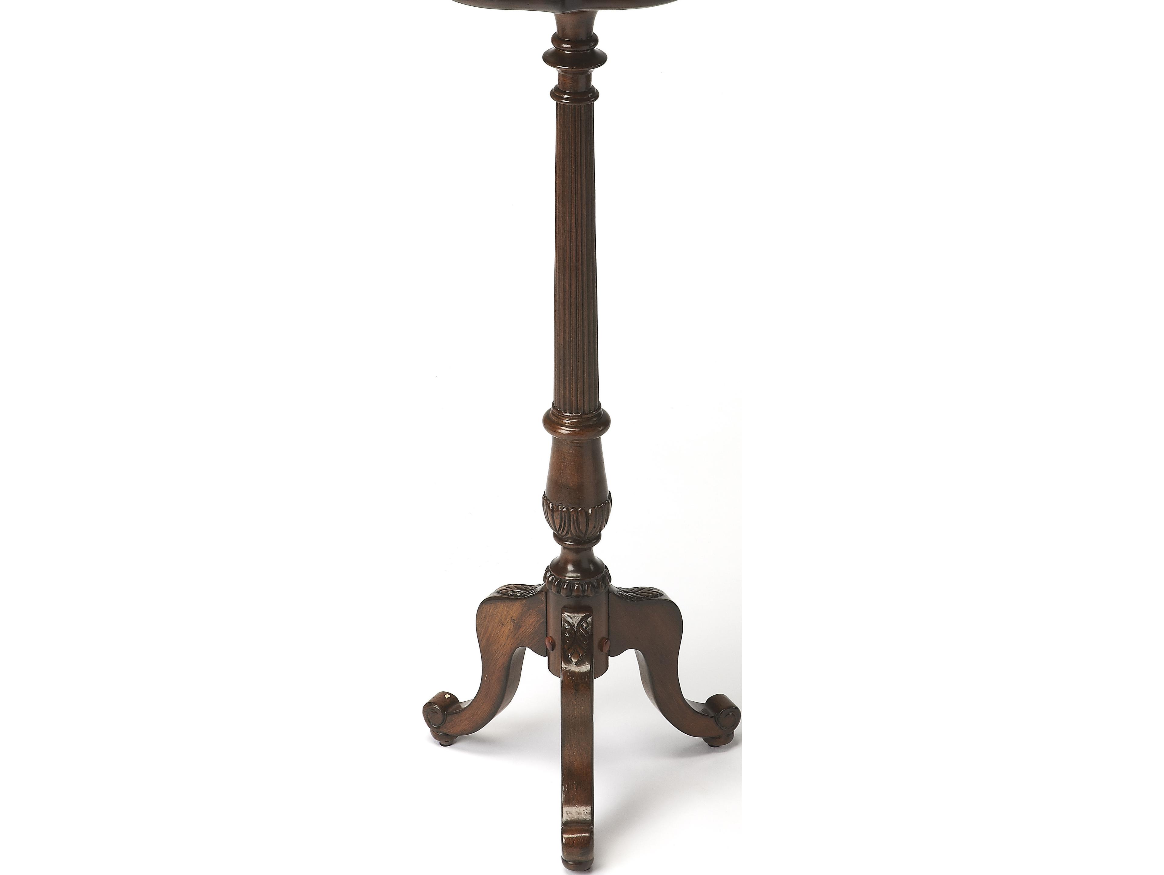 Butler Chatsworth Round Wood Cherry End Table