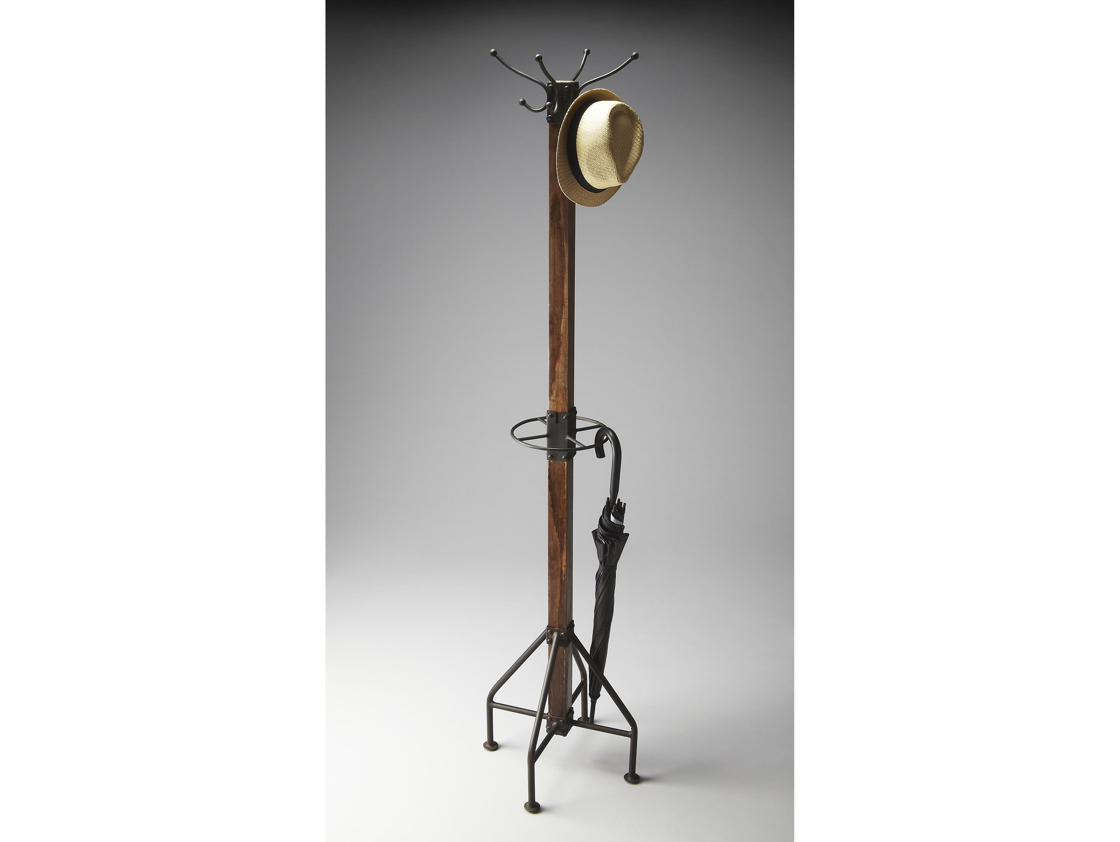 Butler Logan Square Mountain Lodge Coat Rack with Umbrella Holder